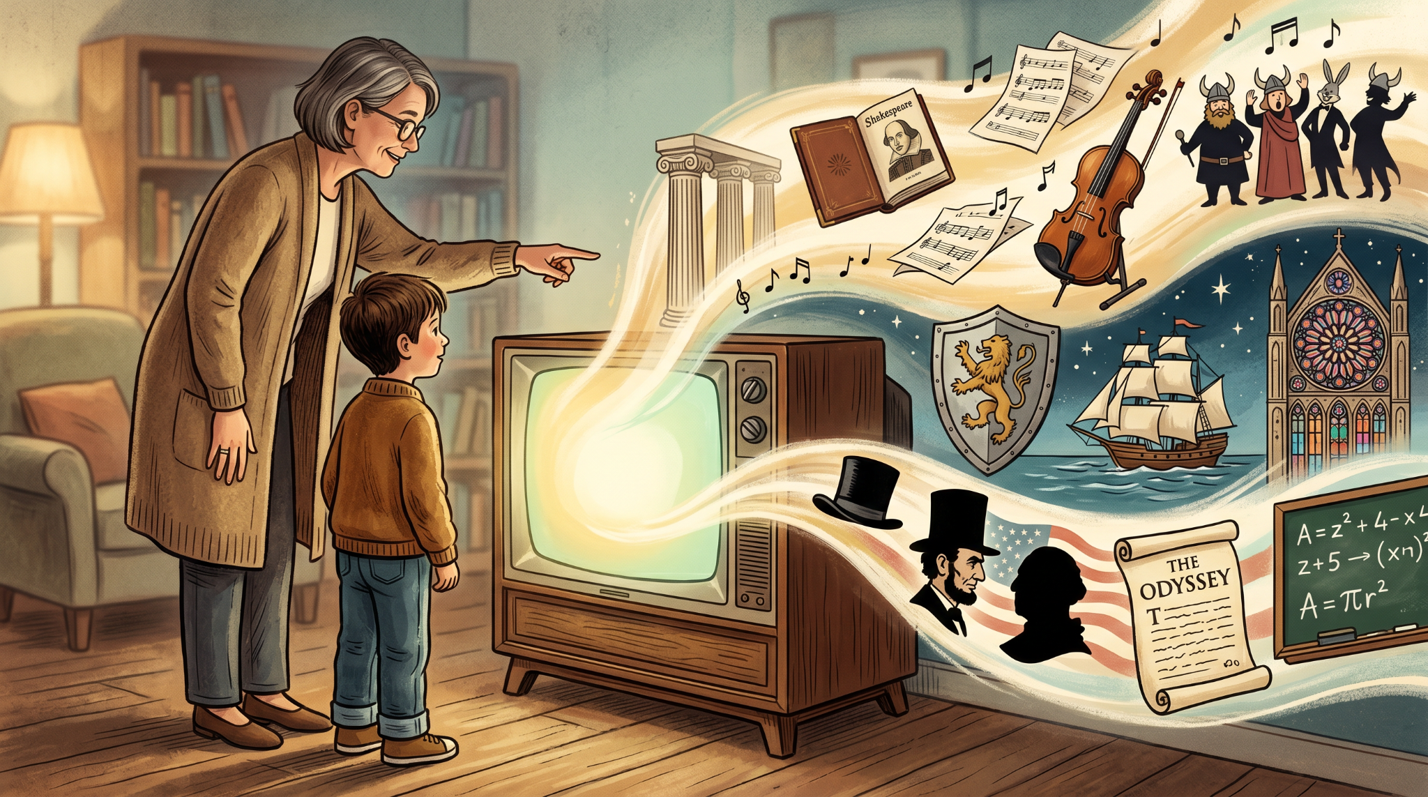 The Stories We Teach Kids Become the Civilization They Inherit