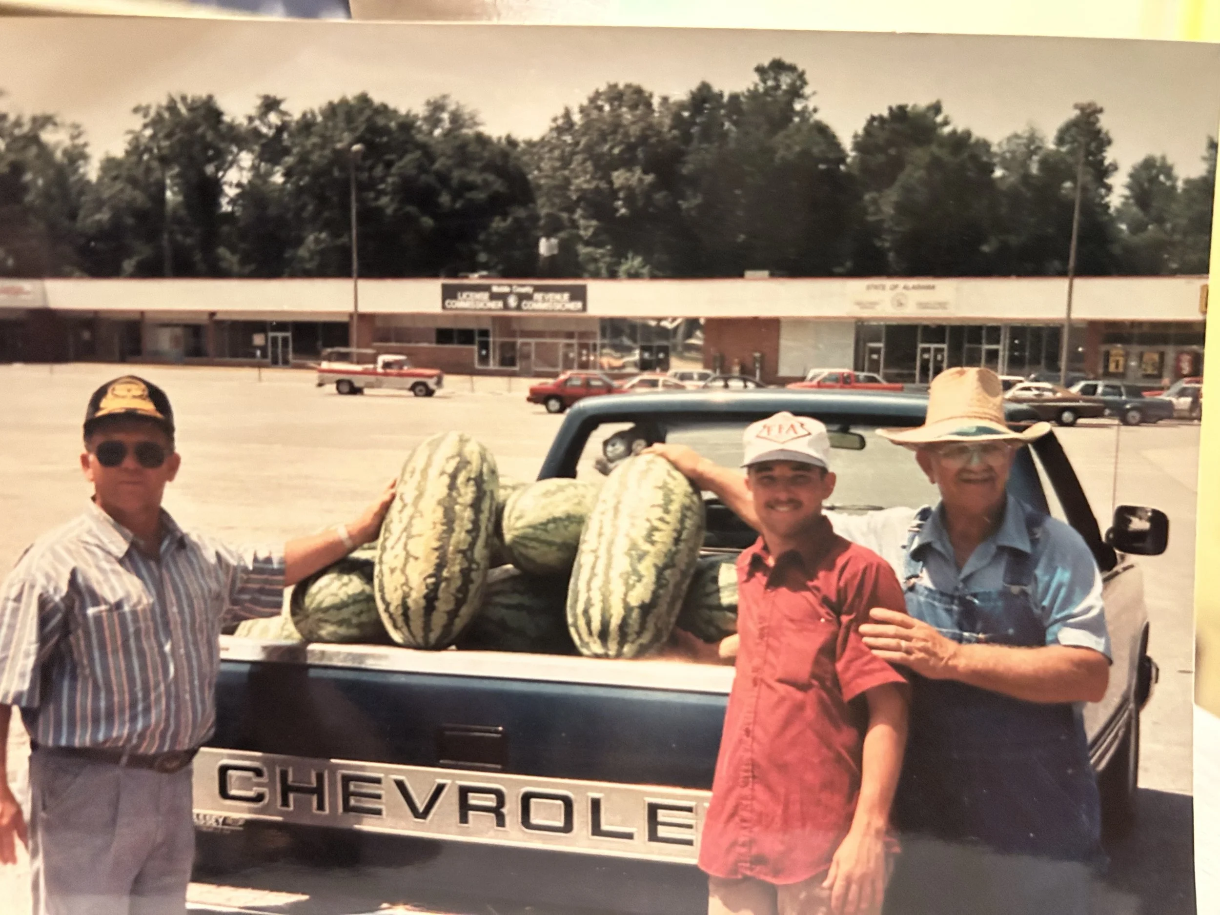 Poppa, Walt, and pawpaw Ervin @ 1994