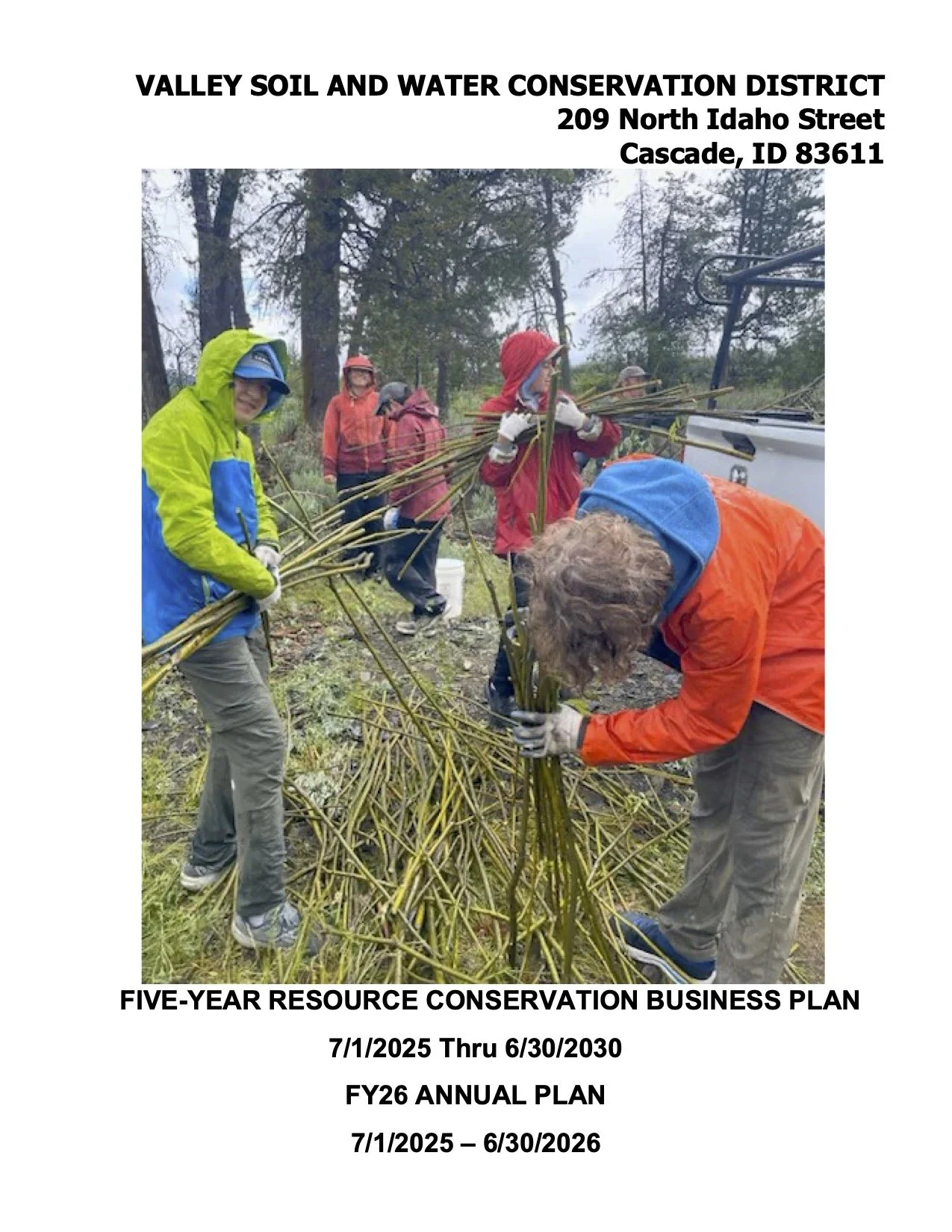 FY 26 VSWCD 5 year Plan