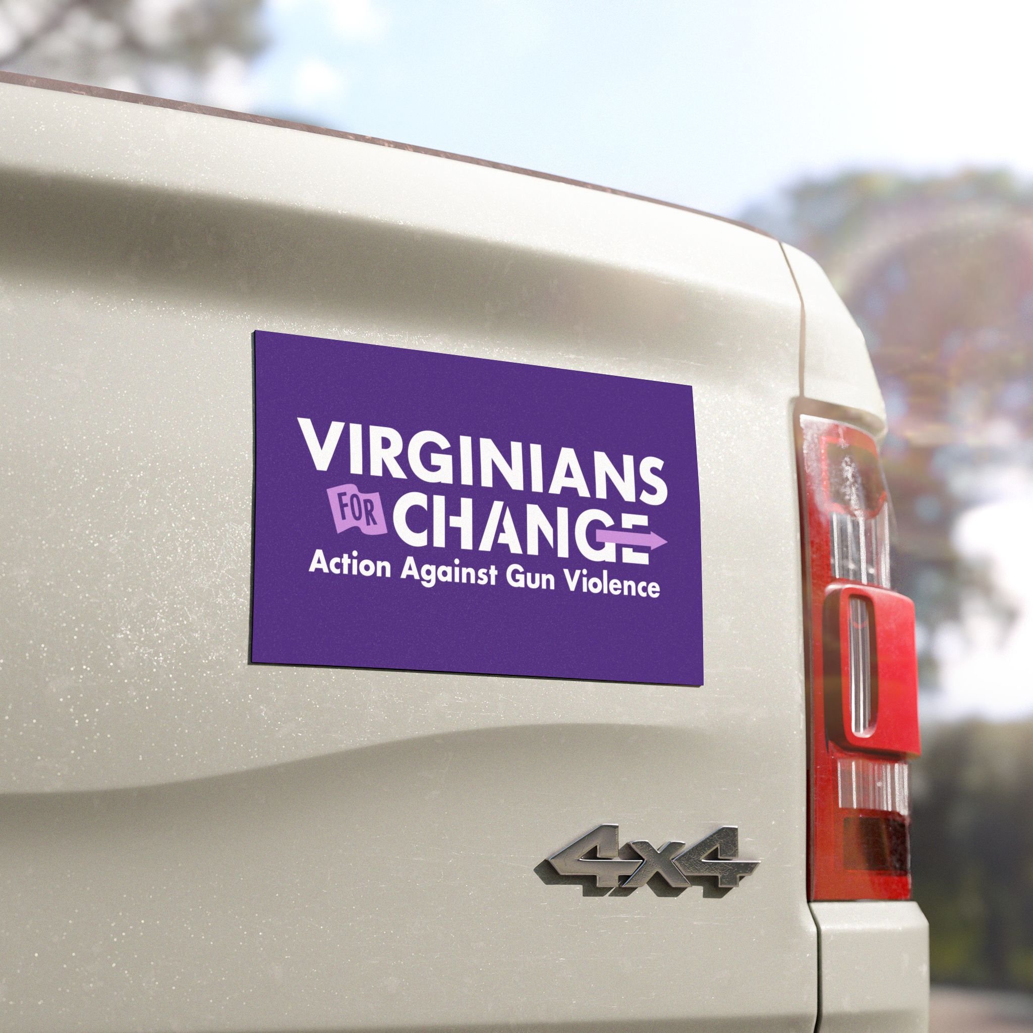 Virginians for Change Car Magnet