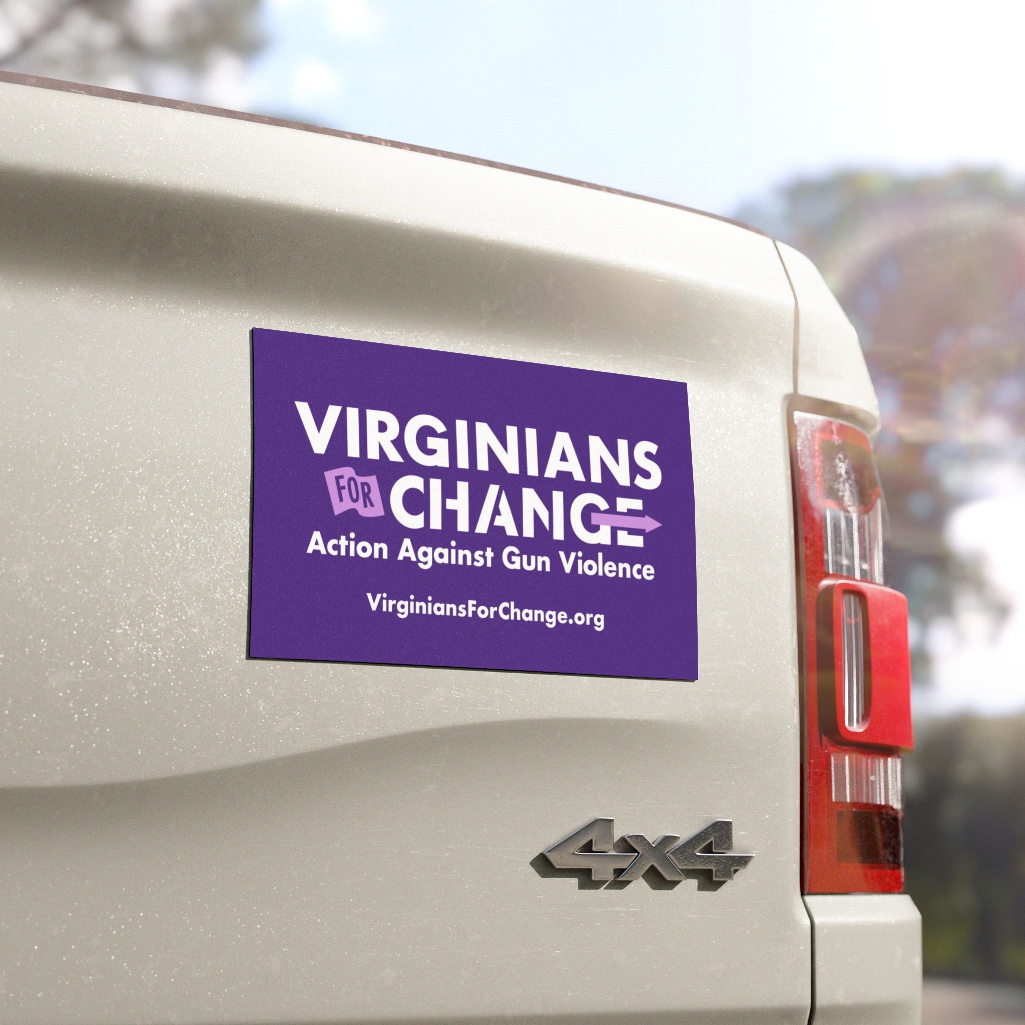 Virginians for Change Car Magnet