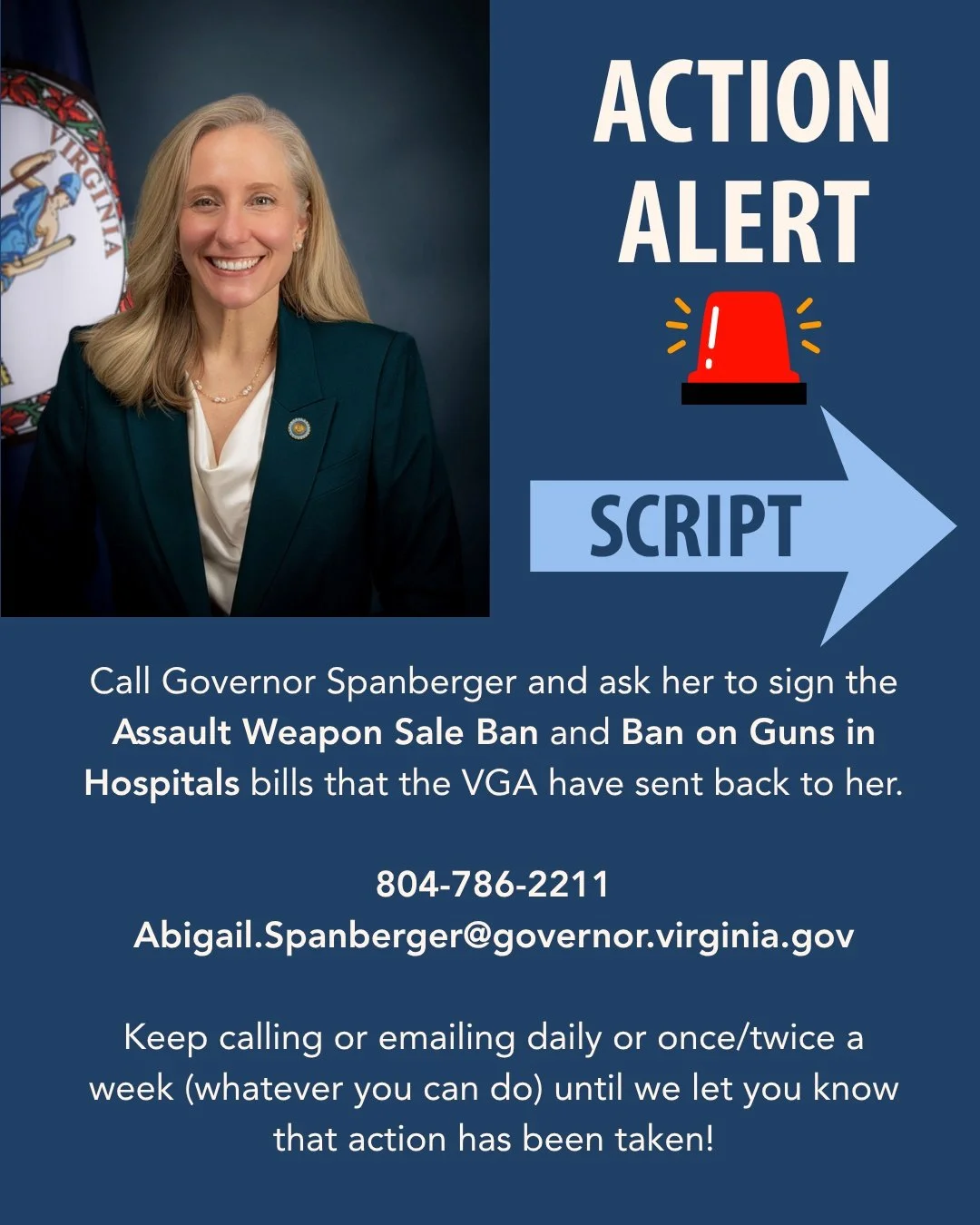 Governor Spanberger signed 24 GVP bills from the Virginia General Assembly (VGA), and those will all become law. She sent back some additional GVP bills to the VGA with amendments. Of those that were sent back, the VGA accepted her amendments on 10 o