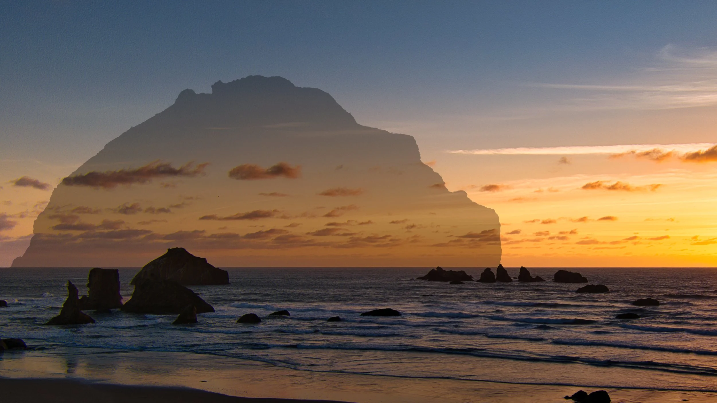 Face Rock Double Take - Prints from $27.00