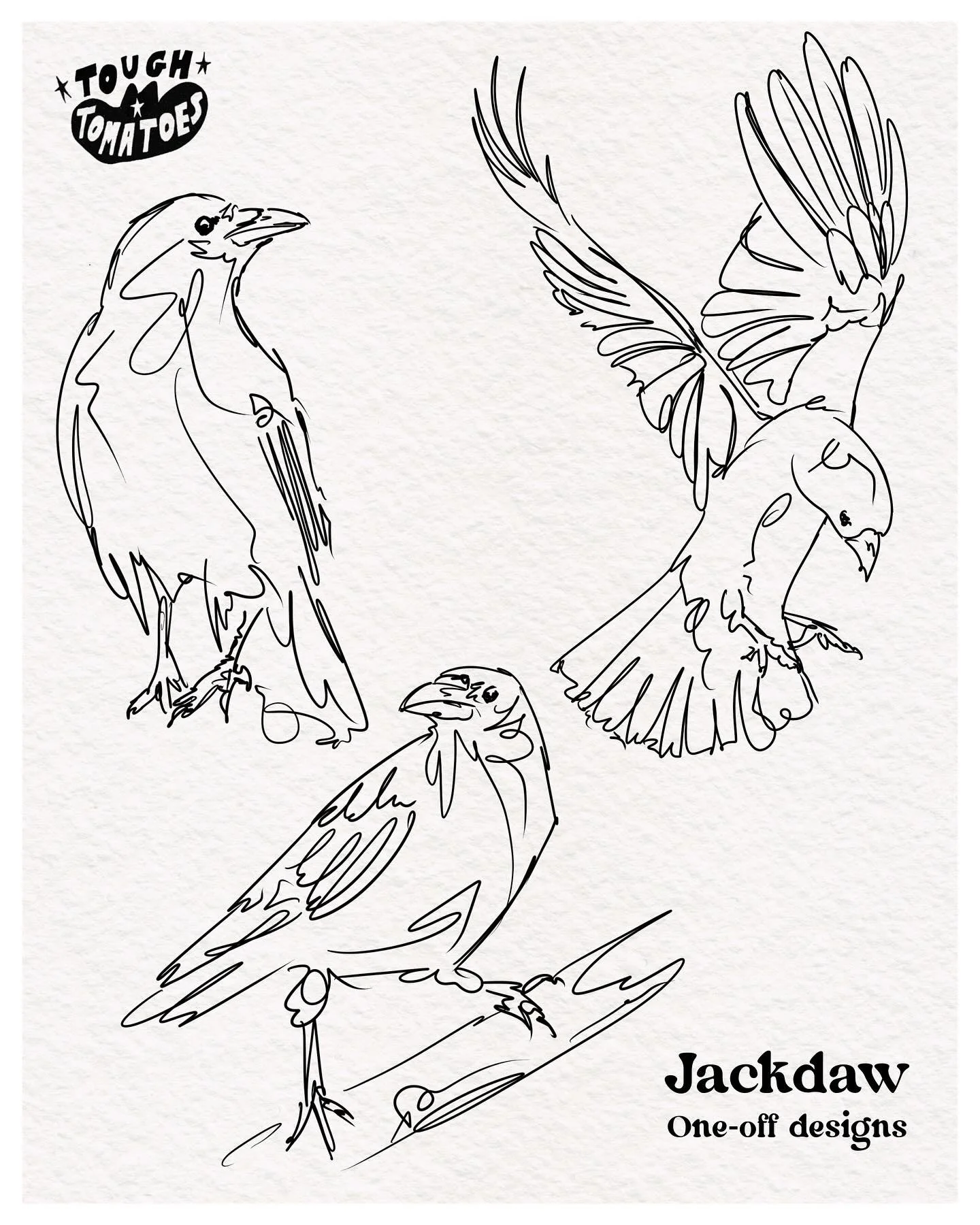 I&rsquo;ll just leave these little jackdaw pieces here 🌝 I have a couple of spots in November, and a few in December before books close for festivities! Or if you beauties want something custom, get on my form with your ideas 🥰

#norwichtattooist #