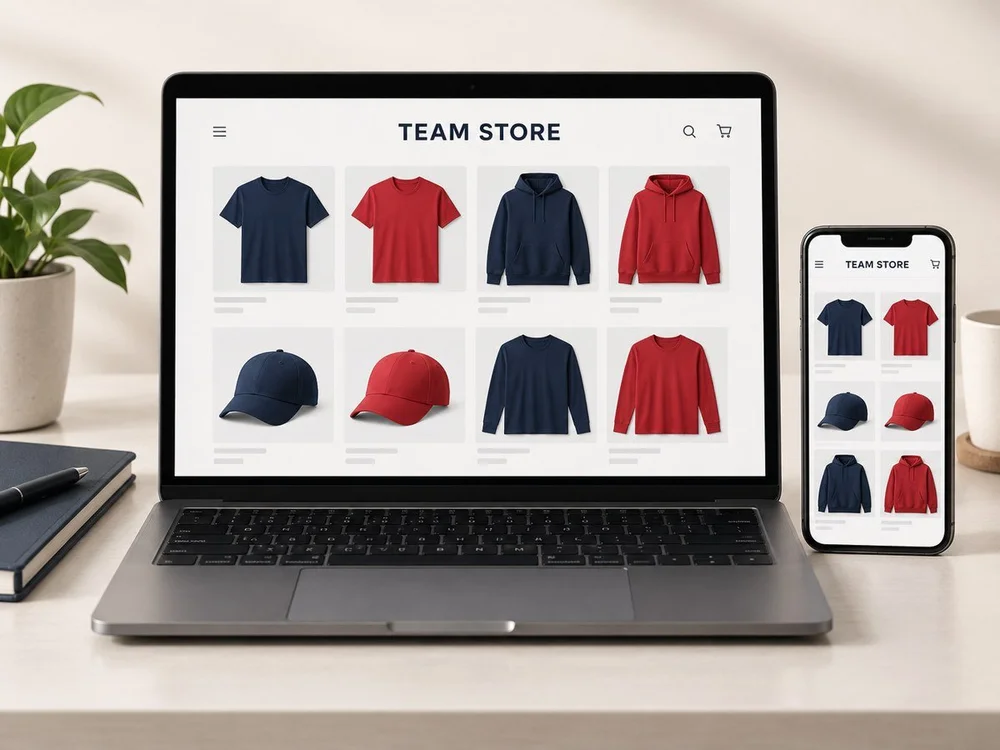 Illustrative online ordering product examples