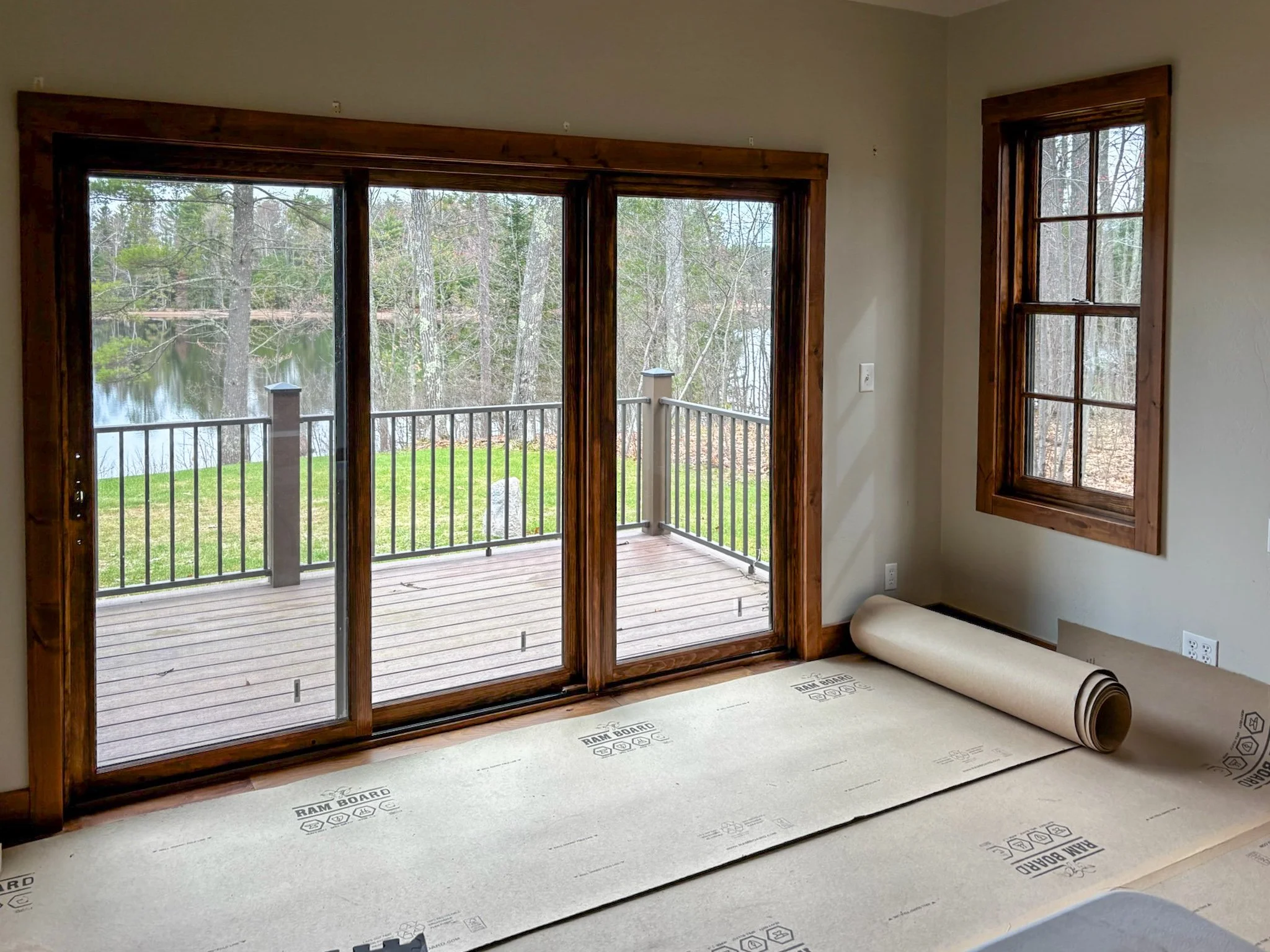 Window & Door Trim Staining