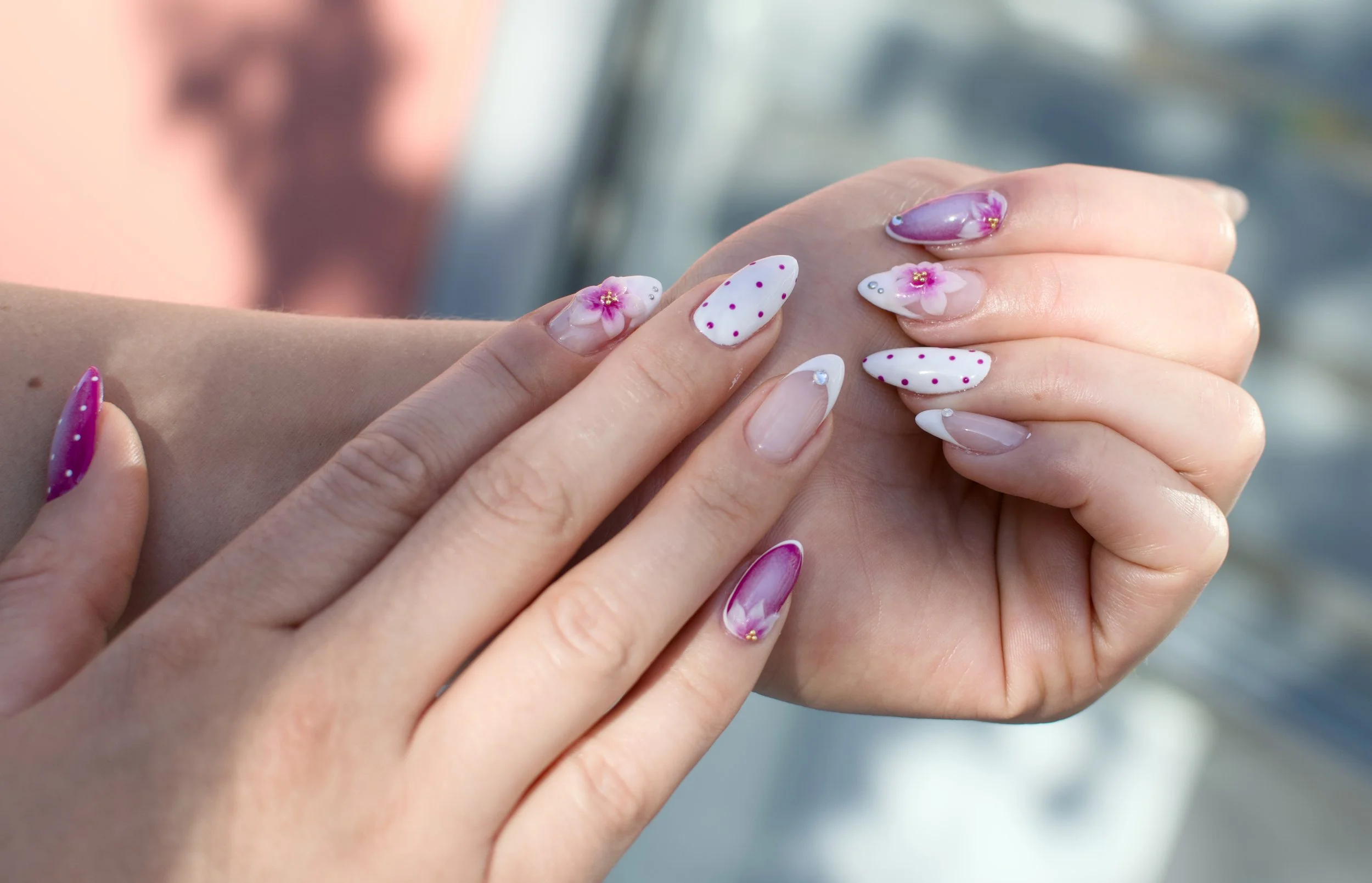 Hoboken nail salon specializing in nail art and high end nail designs
