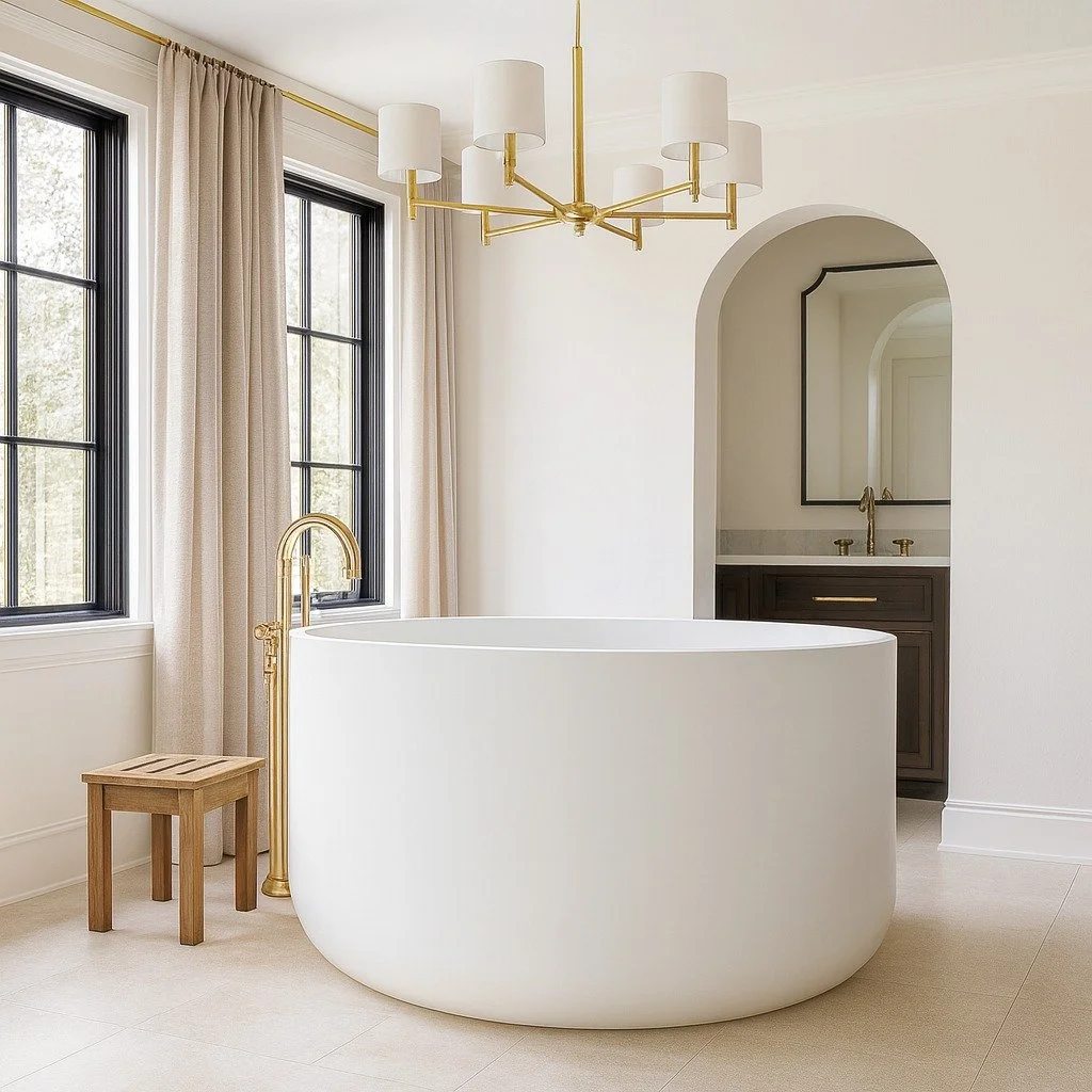 Experience true spa-level relaxation with our Japanese Soaking Tub, designed to transform your bathroom into a private retreat. With its deep, compact silhouette, this tub allows for full-body immersion while maintaining a minimal footprint&mdash;per