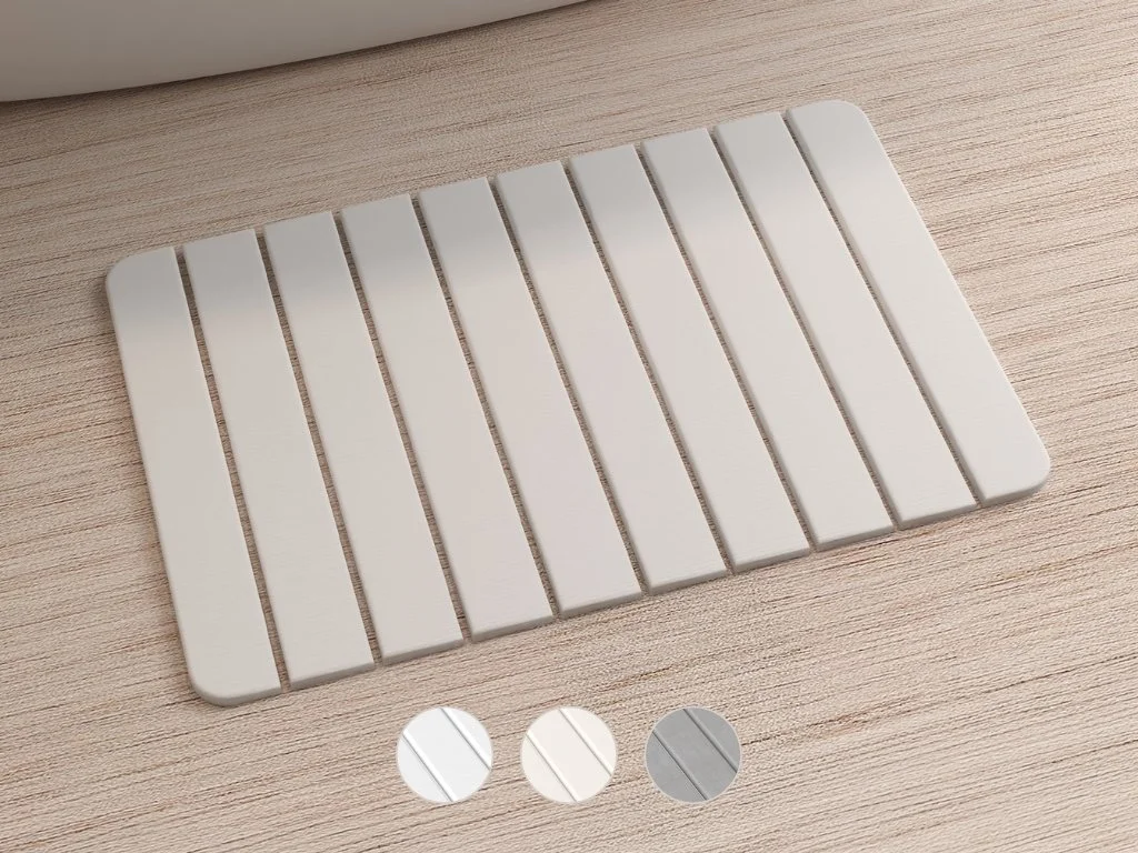 Super Absorbent Medium Diatomite Stone Drying Bath Mat