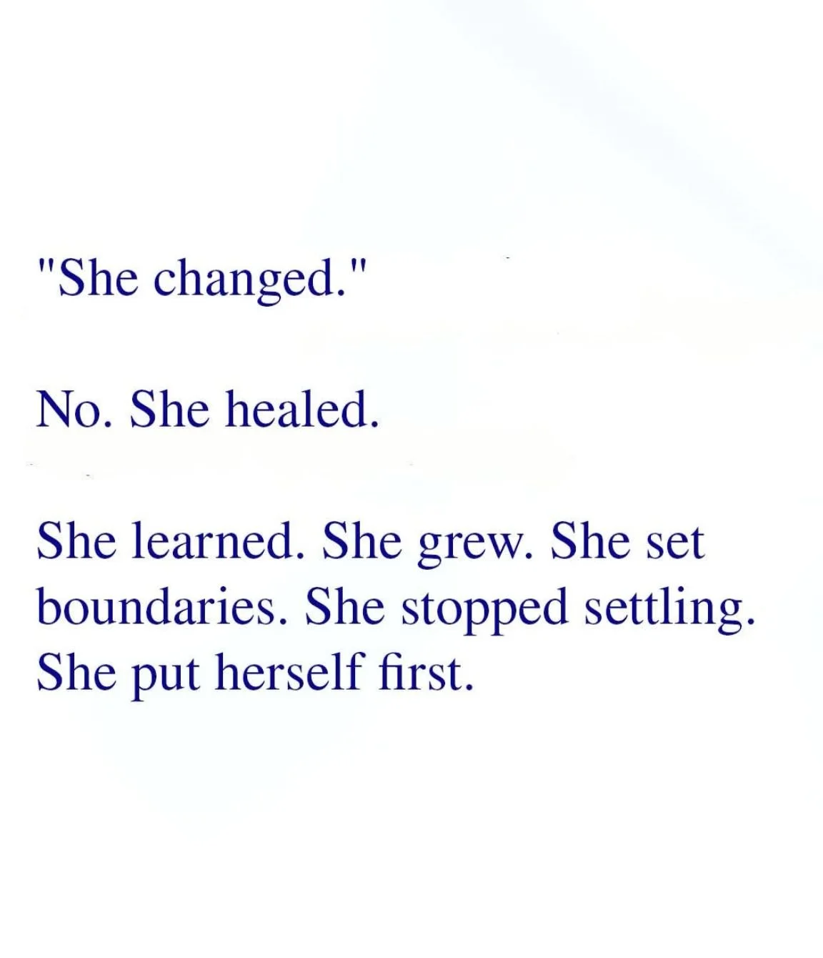 Change for the Better