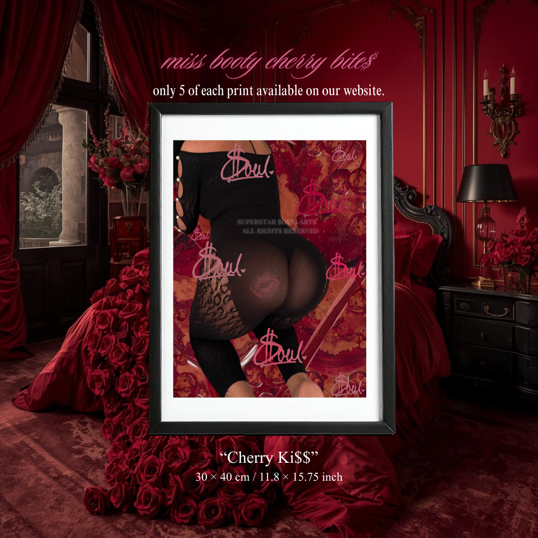 Cherry Ki$$ Print