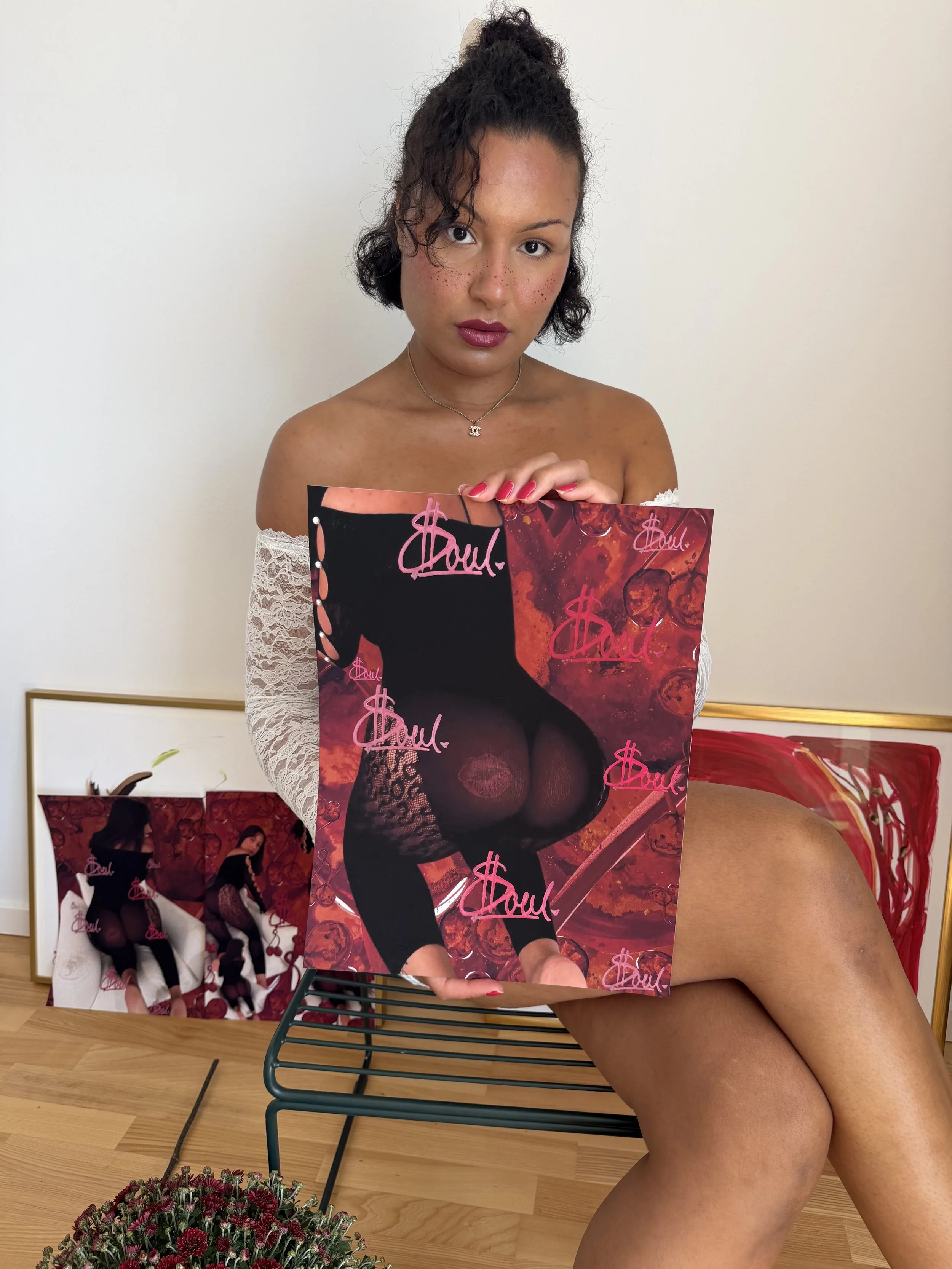 Cherry Bum Print