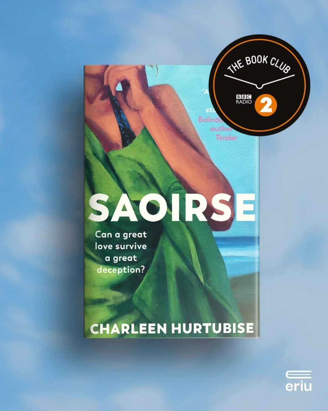 Novel cover woman on beach