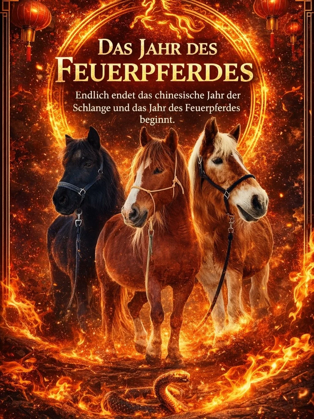 17.02.2026 das Jahr des Feuerpferdes. #feuerpferd2026 #chinesischesneujahr #jahrdespferdes #feuerpferdjahr #pferdejahr2026