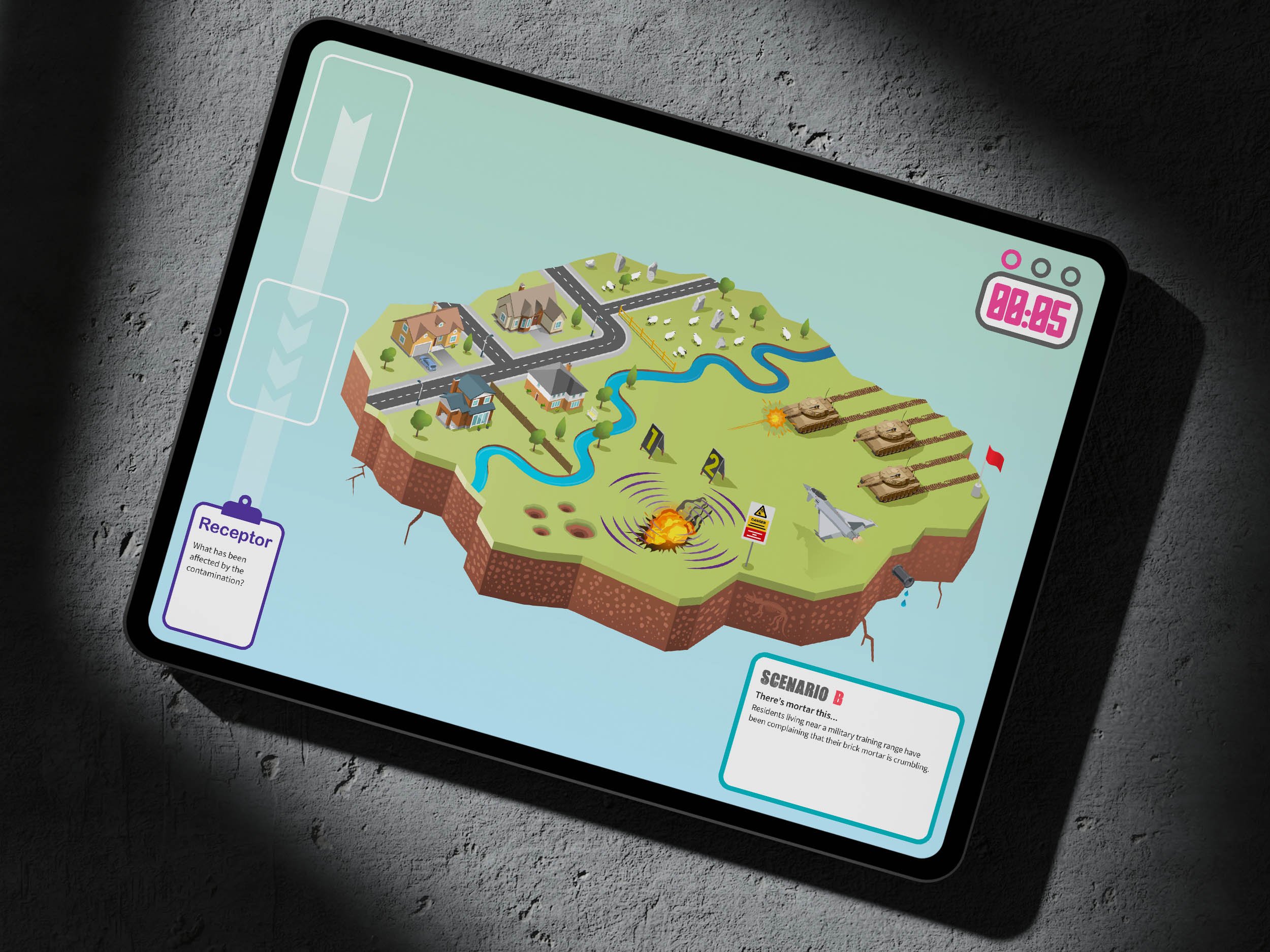 Contamination Challenge Game