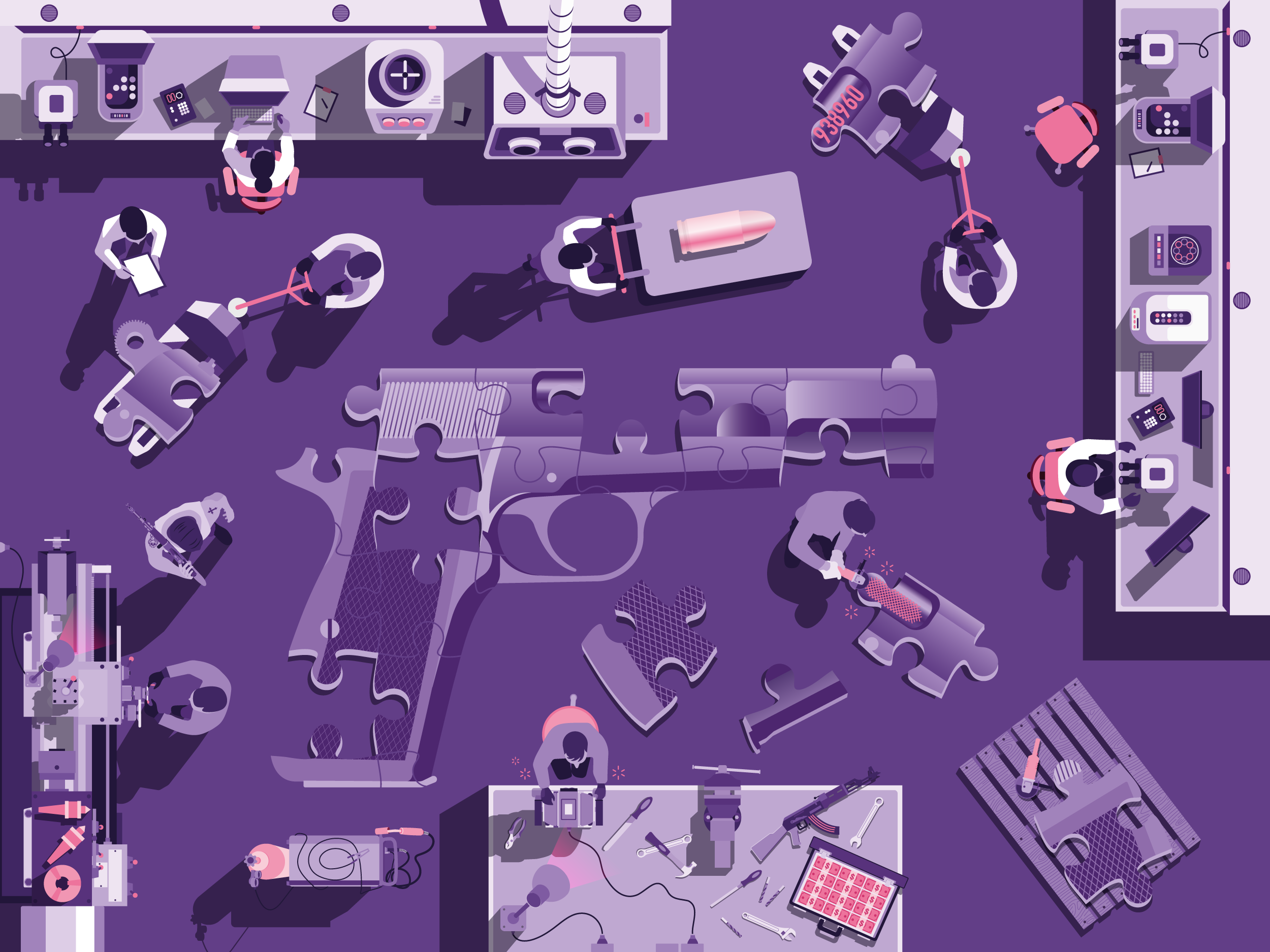 Research Yearbook Editorial Illustrations