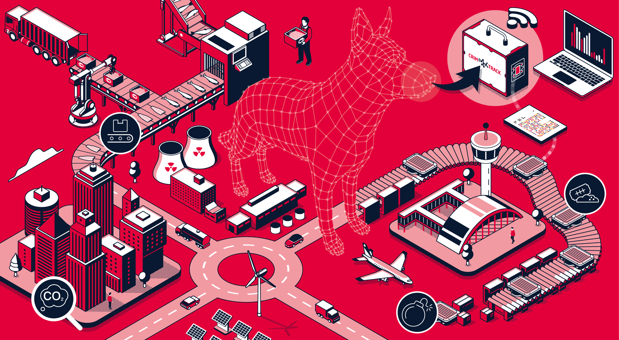  PORDEX Explosive Detection  - Visualising portable, contactless sensing technology to communicate near-real-time detection of explosives, drugs, and precursor chemicals.