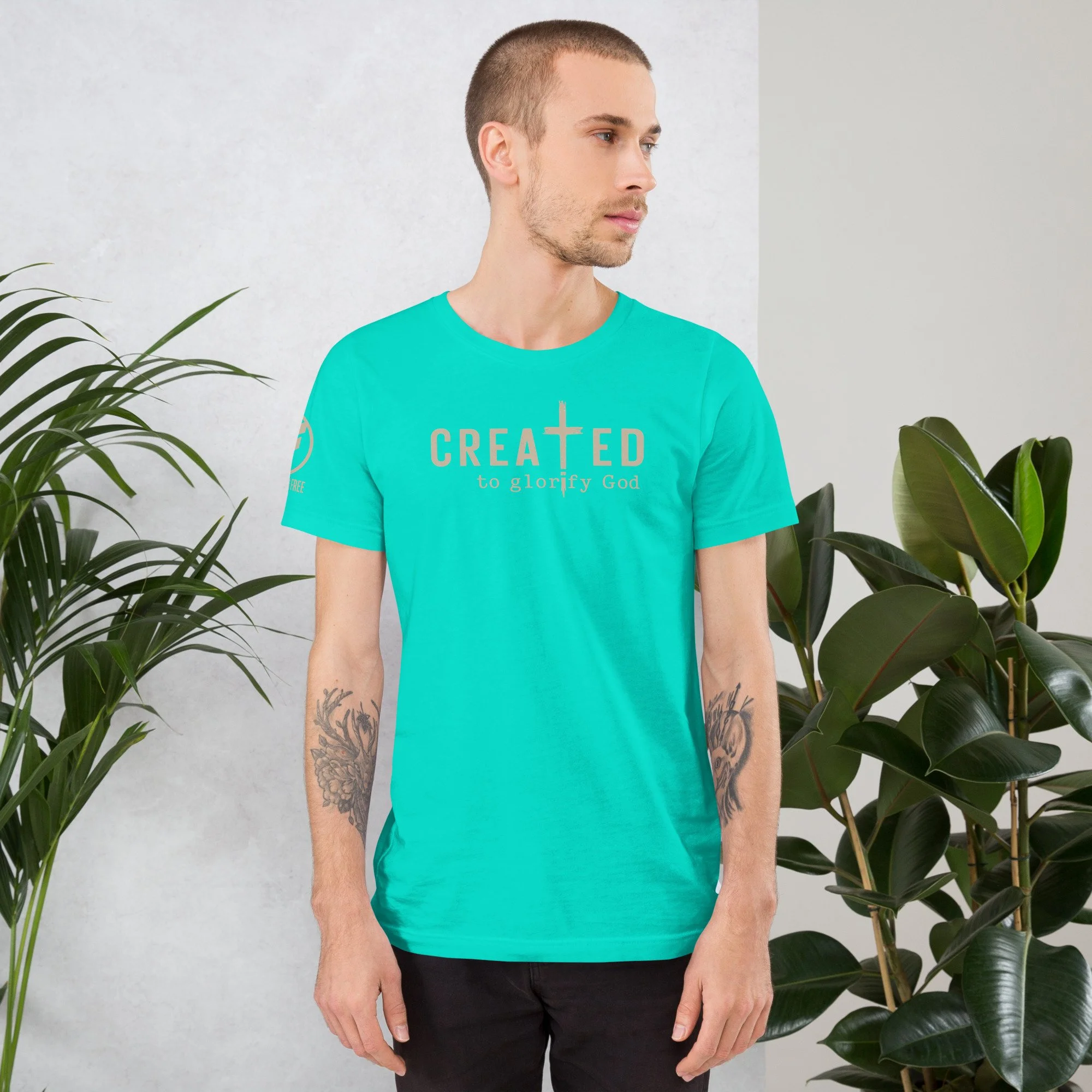 unisex-staple-t-shirt-teal-front-689ce4ca4c2d0.jpg