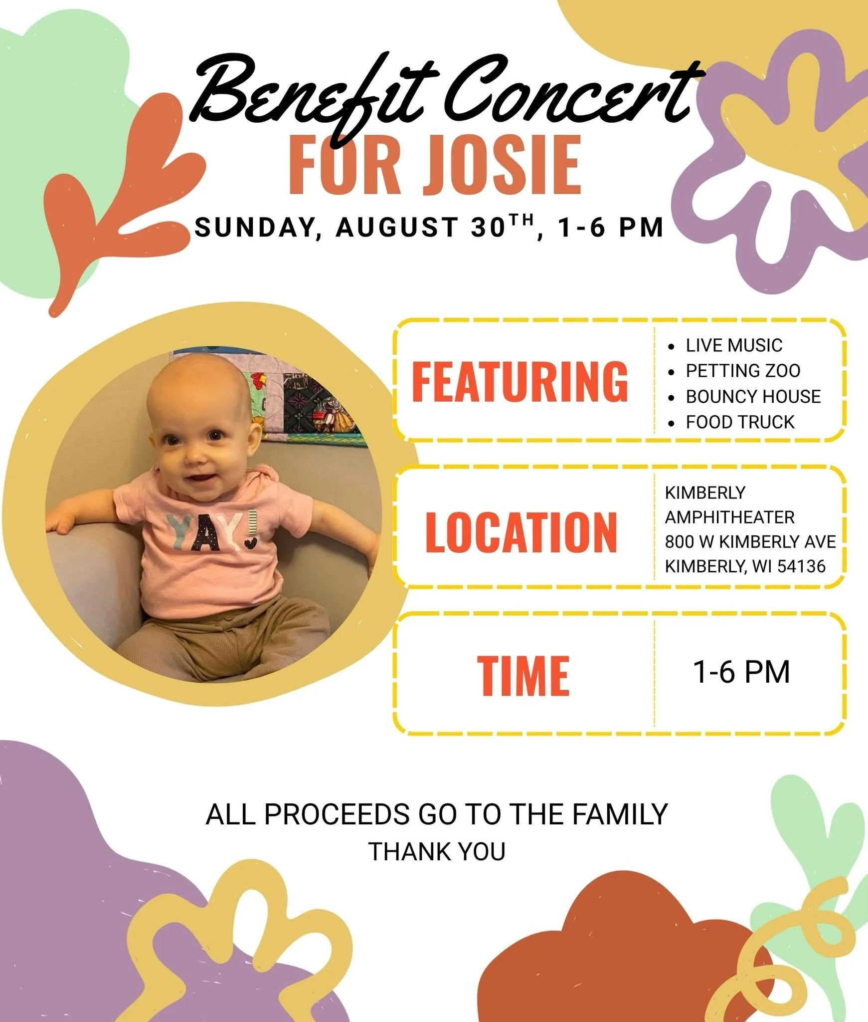 Benefit Concert for Josie Fischer