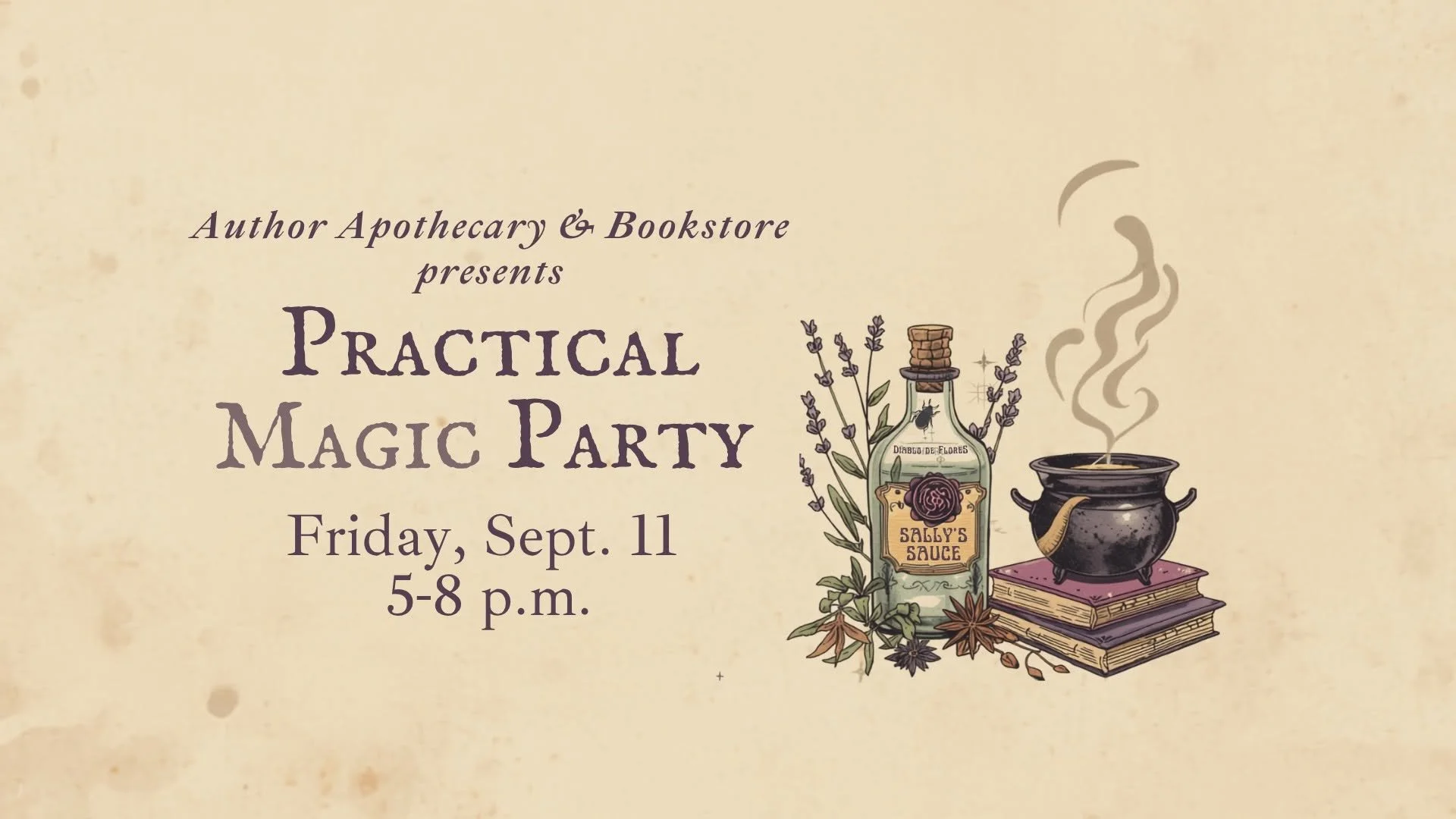 Practical Magic Party: Witch Craft and Mock Tails
