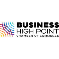 A black cannabis leaf silhouette with a colorful, abstract, curved line design in the background.