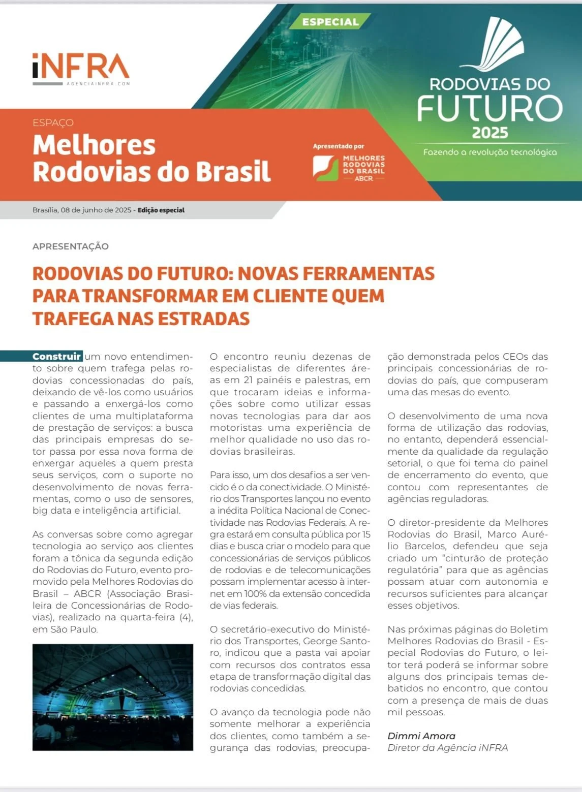 Cobertura Rodovias do Futuro 2025