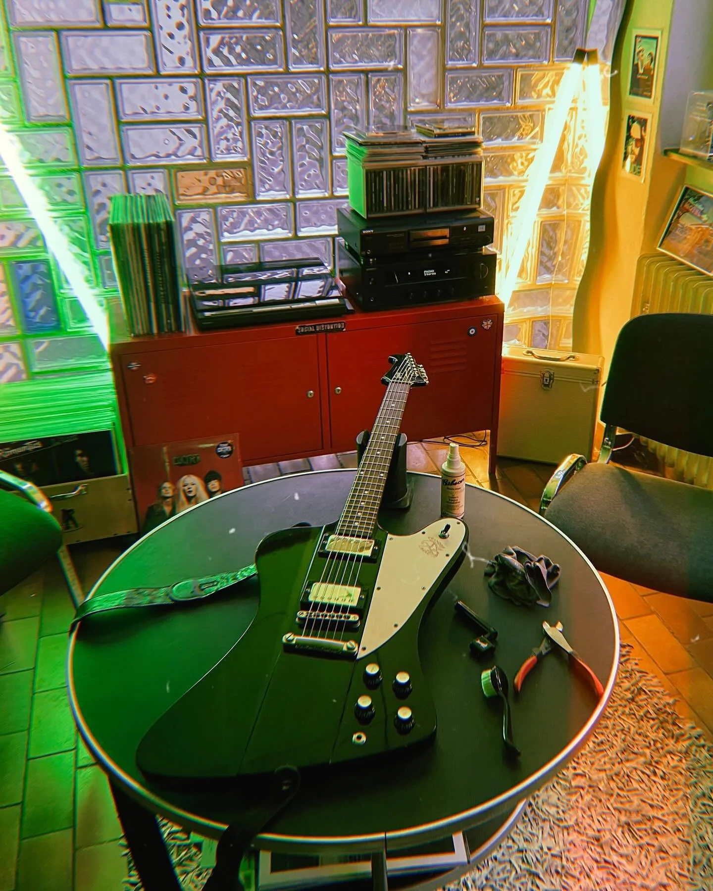 Alte Gitarren, neue Songs und jede Menge Good Vibes&hellip; Es wird!😎🤘✨