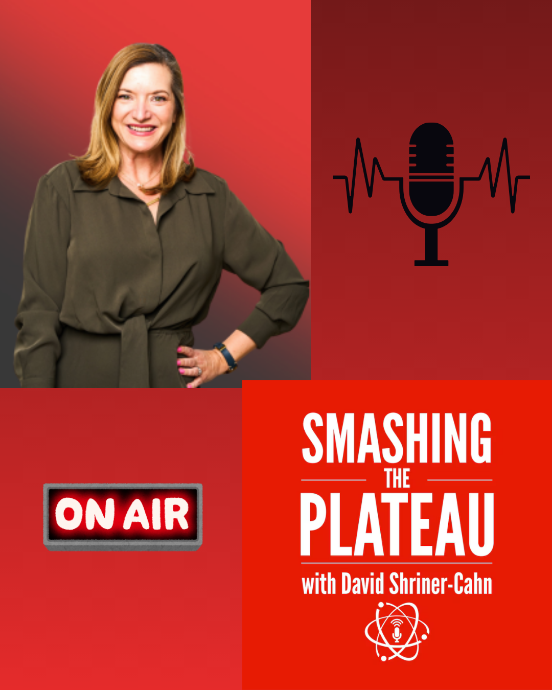 Katie featured on Smashing The Plateau Podcast