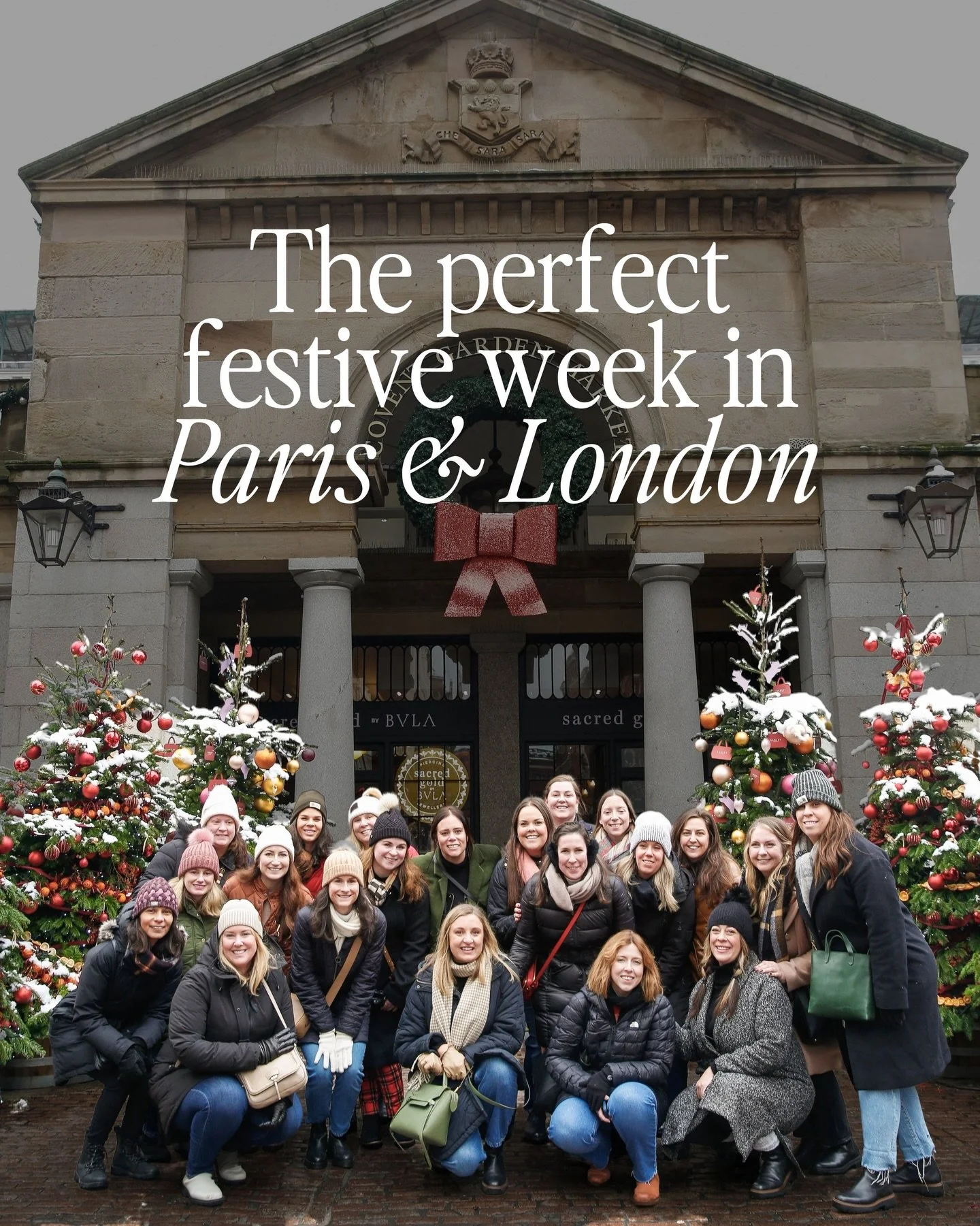 Nowhere does the festive season like Europe, and nowhere in Europe does it quite like Paris and London. This December we&rsquo;re doing both and we&rsquo;d love for you to join us! Here are some of the highlights we have planned: 

✨ Six nights of lu