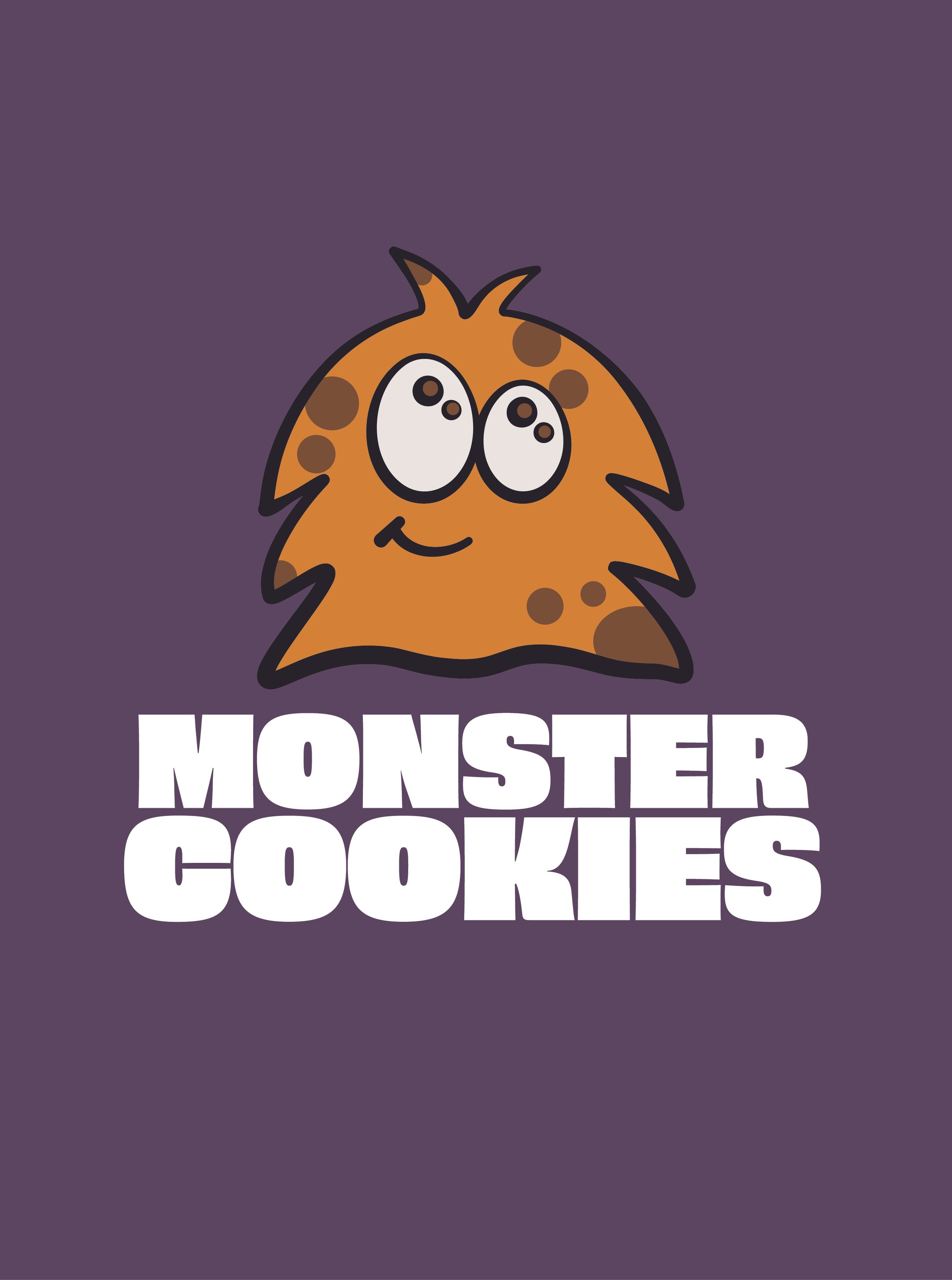 Monster Cookies Brand Identity
