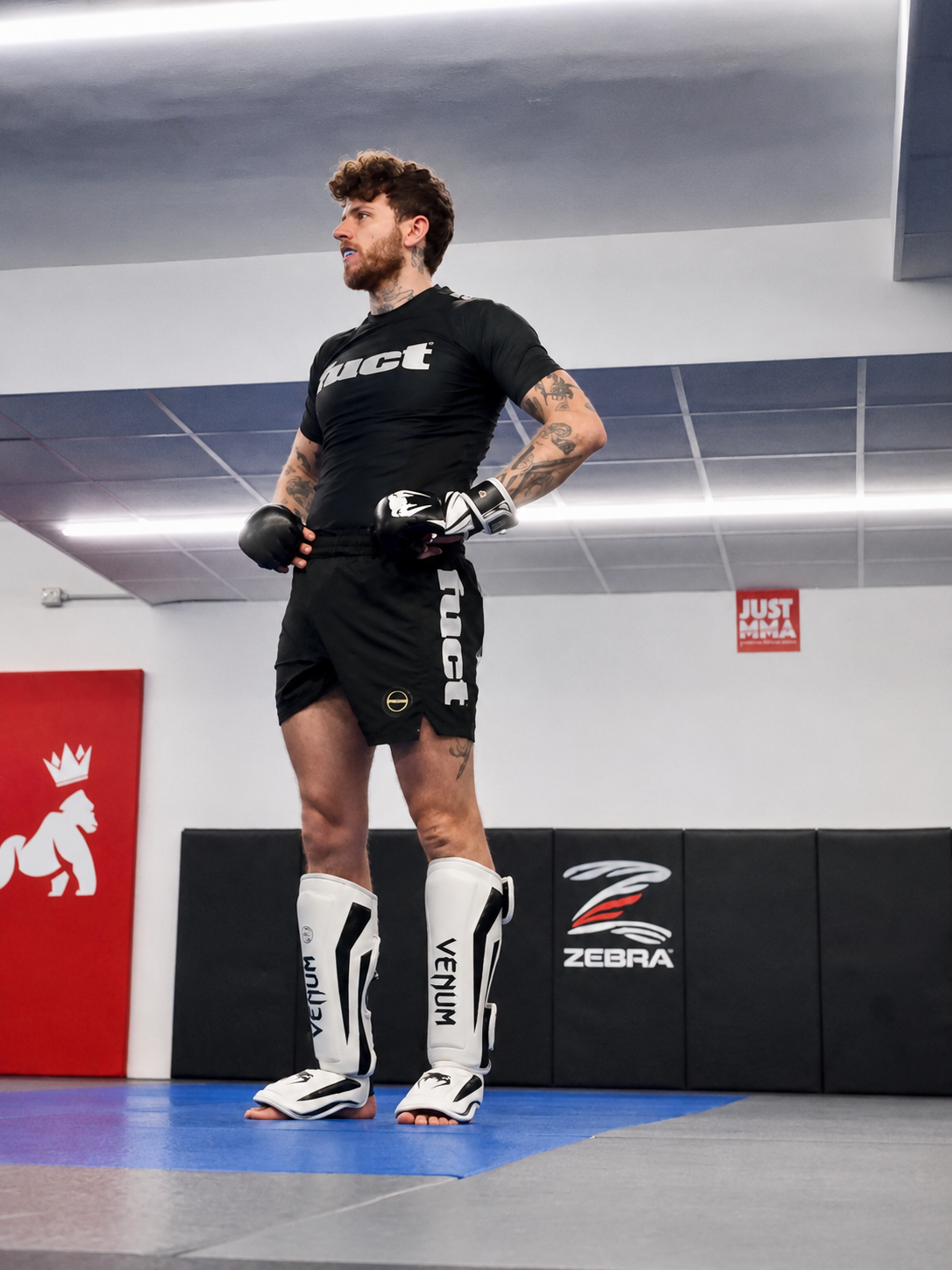 Leonardo Lispi, Personal Trainer a Verona, durante un allenamento di MMA.