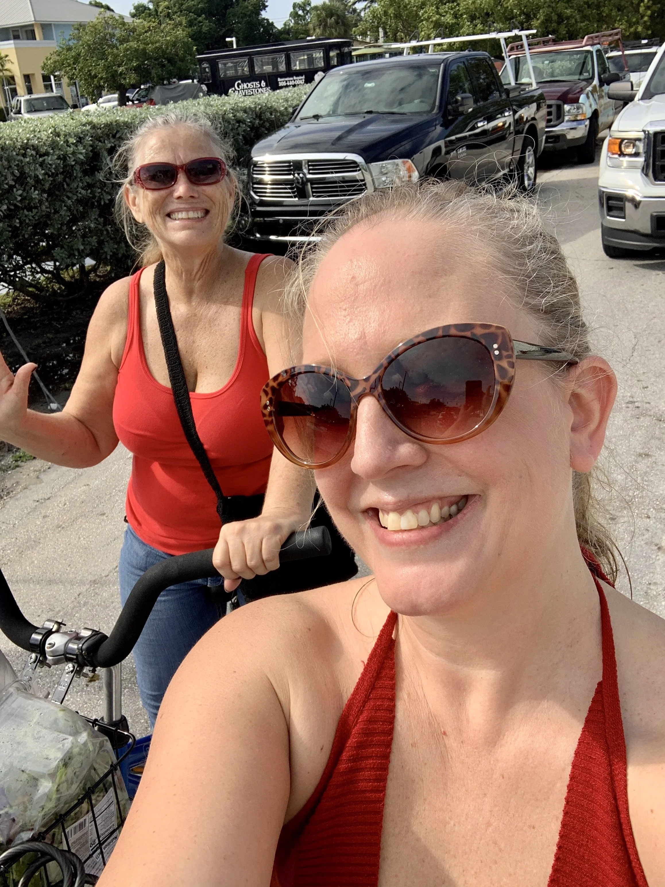 Lady Elle and Mistress Marie in Key West, FL - selfie
