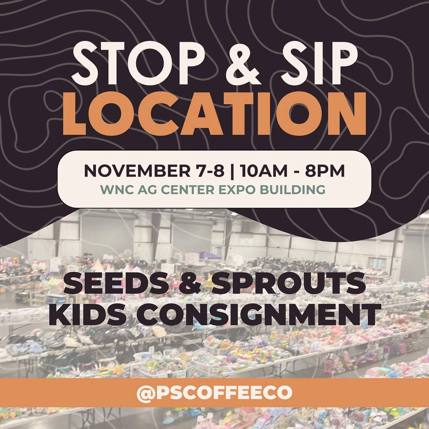 ☕️✨ Hey friends! I&rsquo;ll be at the Seeds &amp; Sprouts @seedsandsproutskids Kids Consignment Sale this Friday &amp; Saturday (Nov 7&ndash;8) at the WNC Ag Center! (Thursday is a ticketed event entry)
 
If you&rsquo;re a mom on the move (or just ne