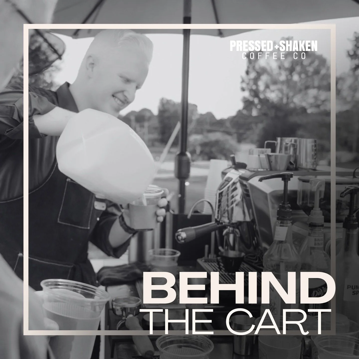 Behind the cart is more than espresso and milk.
 
PS Coffee Co. was inspired by Luke 6:38
 
&ldquo;Give, and it shall be given unto you; good measure, pressed down, and shaken together, and running over&hellip;&rdquo;
 
That verse is the heartbeat of