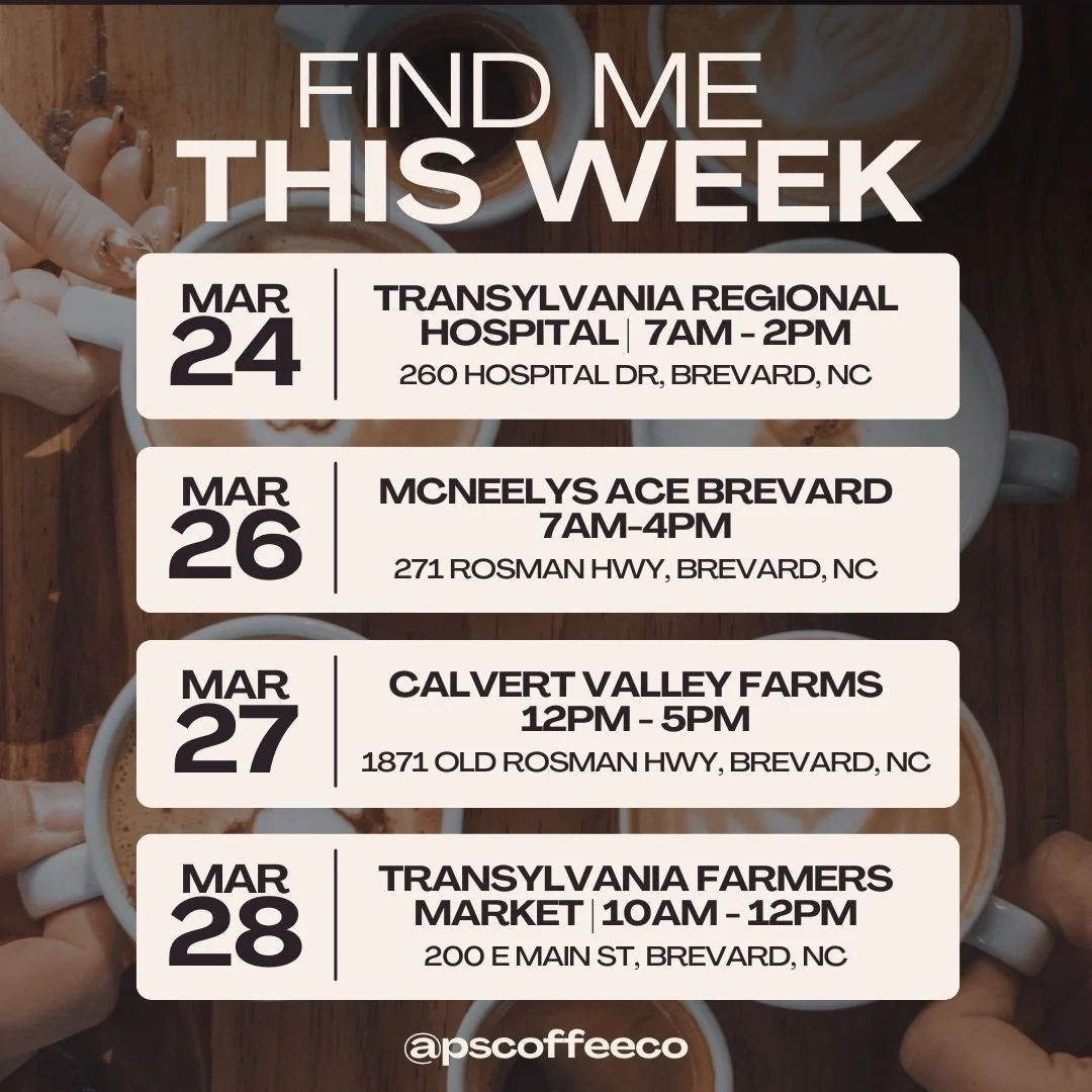 Alright&hellip; it&rsquo;s one of those weeks ☕️🔥
 
Full schedule. Fresh drinks. And a whole lot of reasons to come find me.
 
If you&rsquo;ve been craving that first sip that just hits right&hellip; I&rsquo;ve got you covered all week long 👇
 
📍 