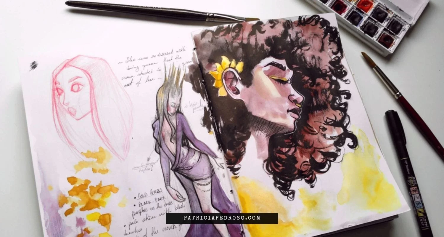 6 Tips to improve your sketchbook practices — Patricia Pedroso
