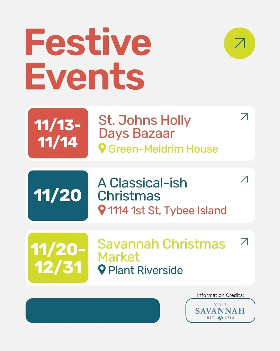From parades to markets by the sea, Tybee and Savannah&rsquo;s holiday season is full of joy 🎄 Plan your stay around the fun and experience the island during the most magical time of year.

#VisitSavannah #Tybee #VisitTybee #savannahgeorgia