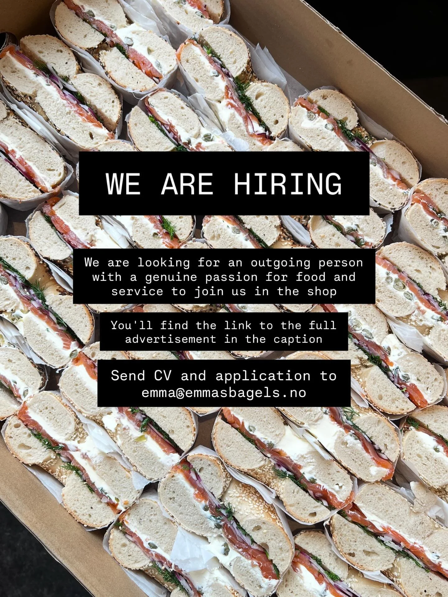 JOIN US 🥯🥯🥯

https://arbeidsplassen.nav.no/stillinger/stilling/fb23909f-b583-44b0-ab27-ed9434e68935