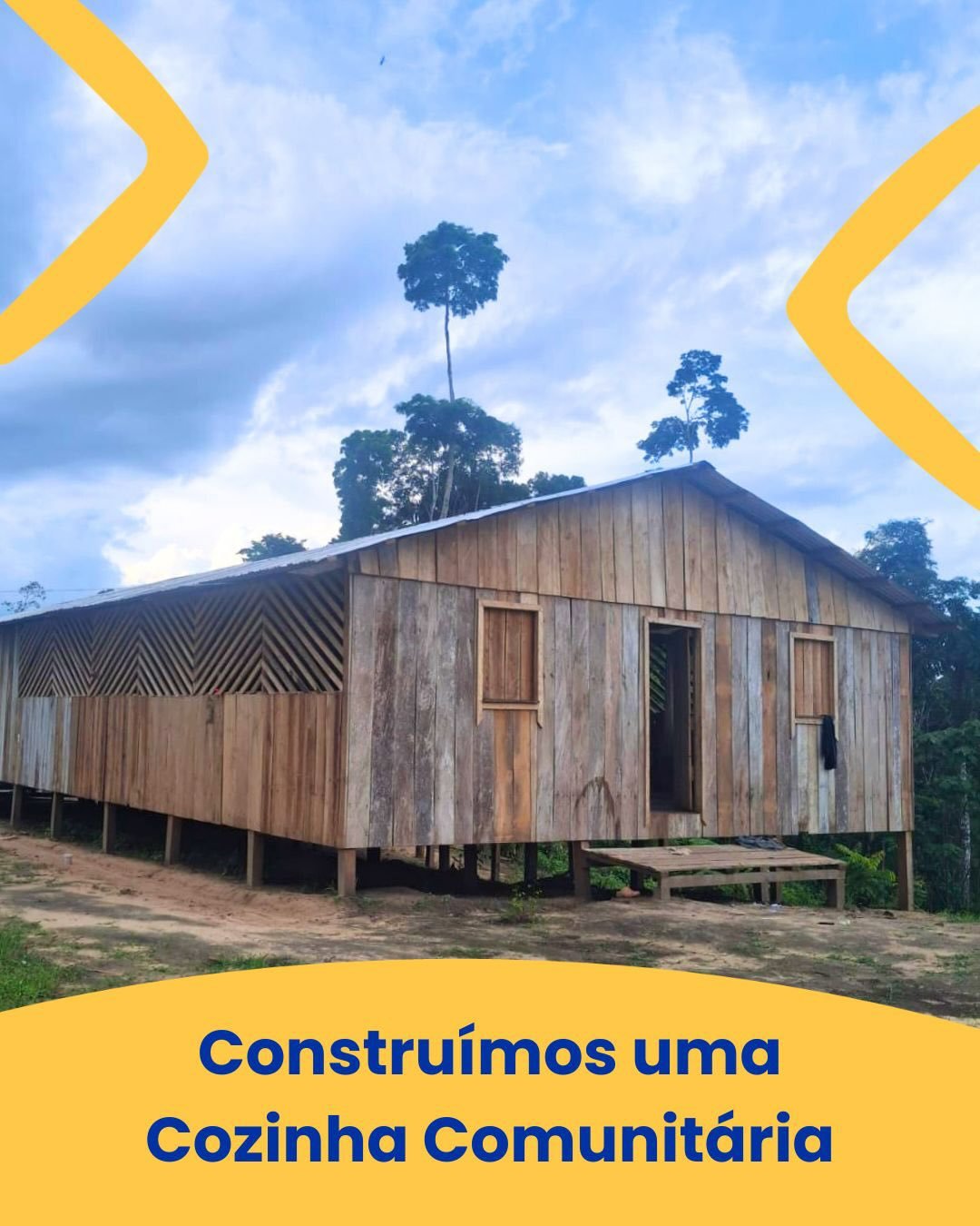 A uni&atilde;o faz a for&ccedil;a! ☀️

Estamos muito felizes com a constru&ccedil;&atilde;o da nova cozinha comunit&aacute;ria na @aldeiasegredodoartesao , um projeto da Associa&ccedil;&atilde;o @aibaibu / @mulheresquecuram_ em parceria com o Institu