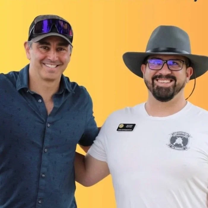 Alex Kelloff and Rep Matt Martinez
