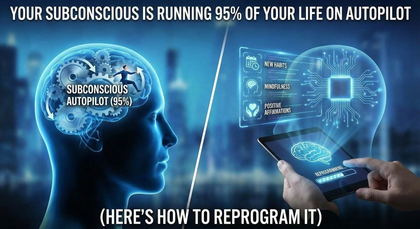 Your Subconscious Is Running 95% of Your Life on Autopilot (Here's How to Reprogram It)