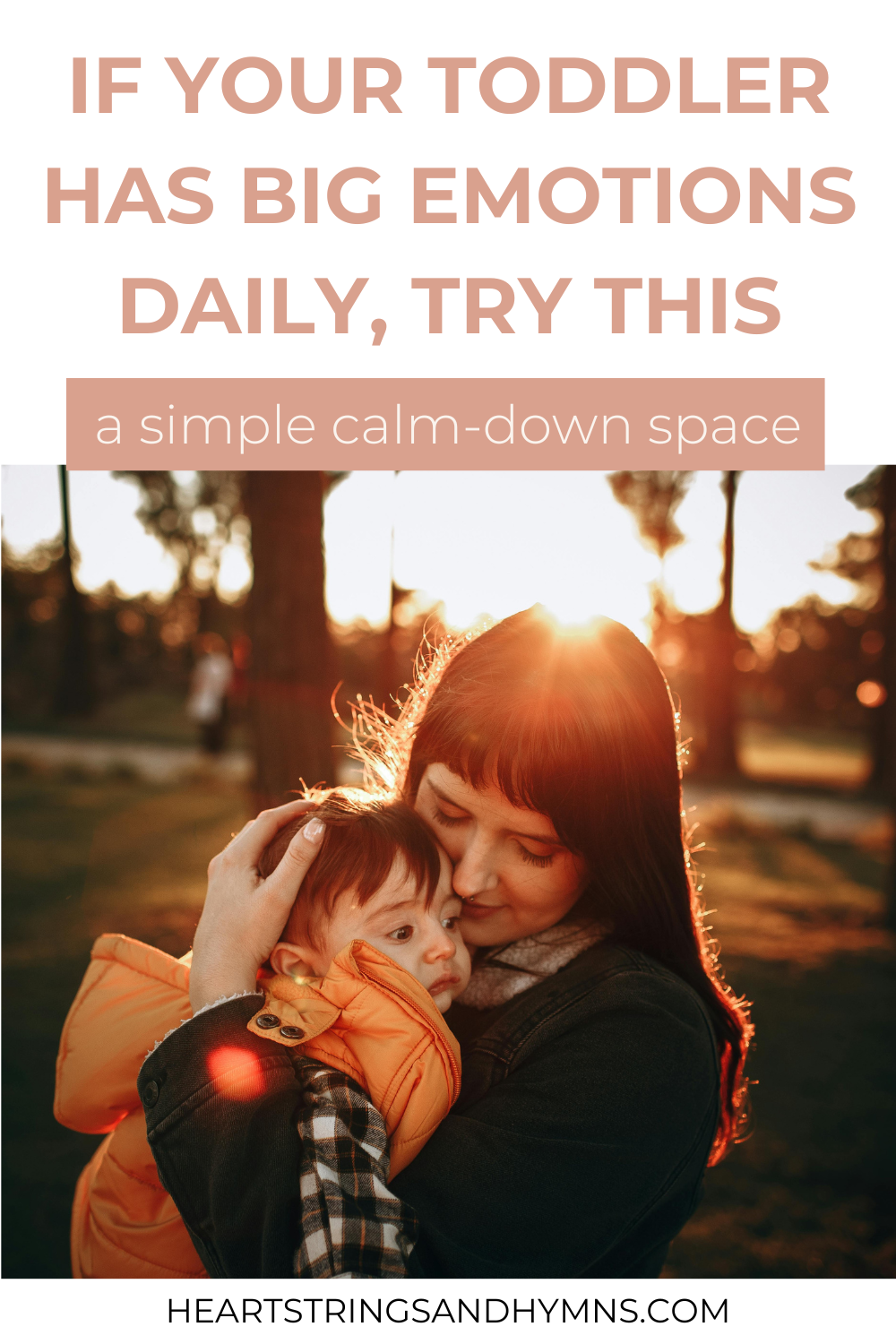 mother consoling child after big emotion tantrum peaceful parenting