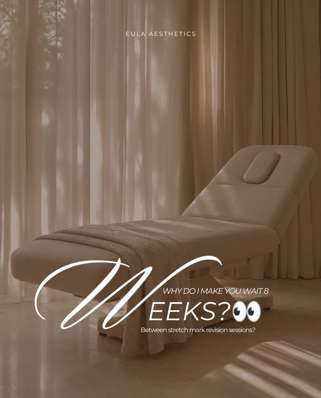 Why do I make you wait 8 weeks between stretch mark revision sessions? 👀

Because the time between your appointments is actually part of the treatment. 🤎

Stretch mark revision works by creating a controlled response in the skin to support its natu