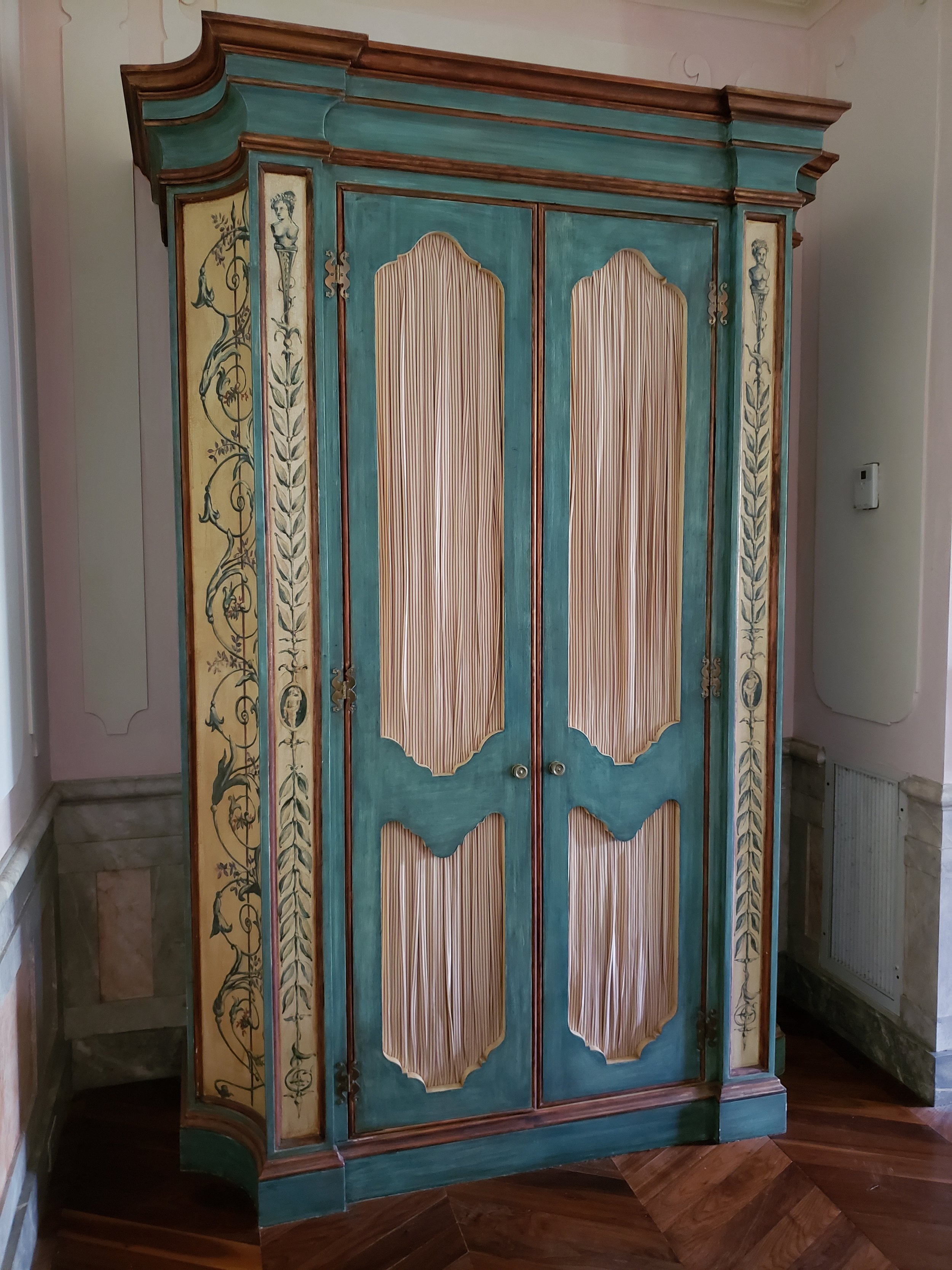 painted cabinet