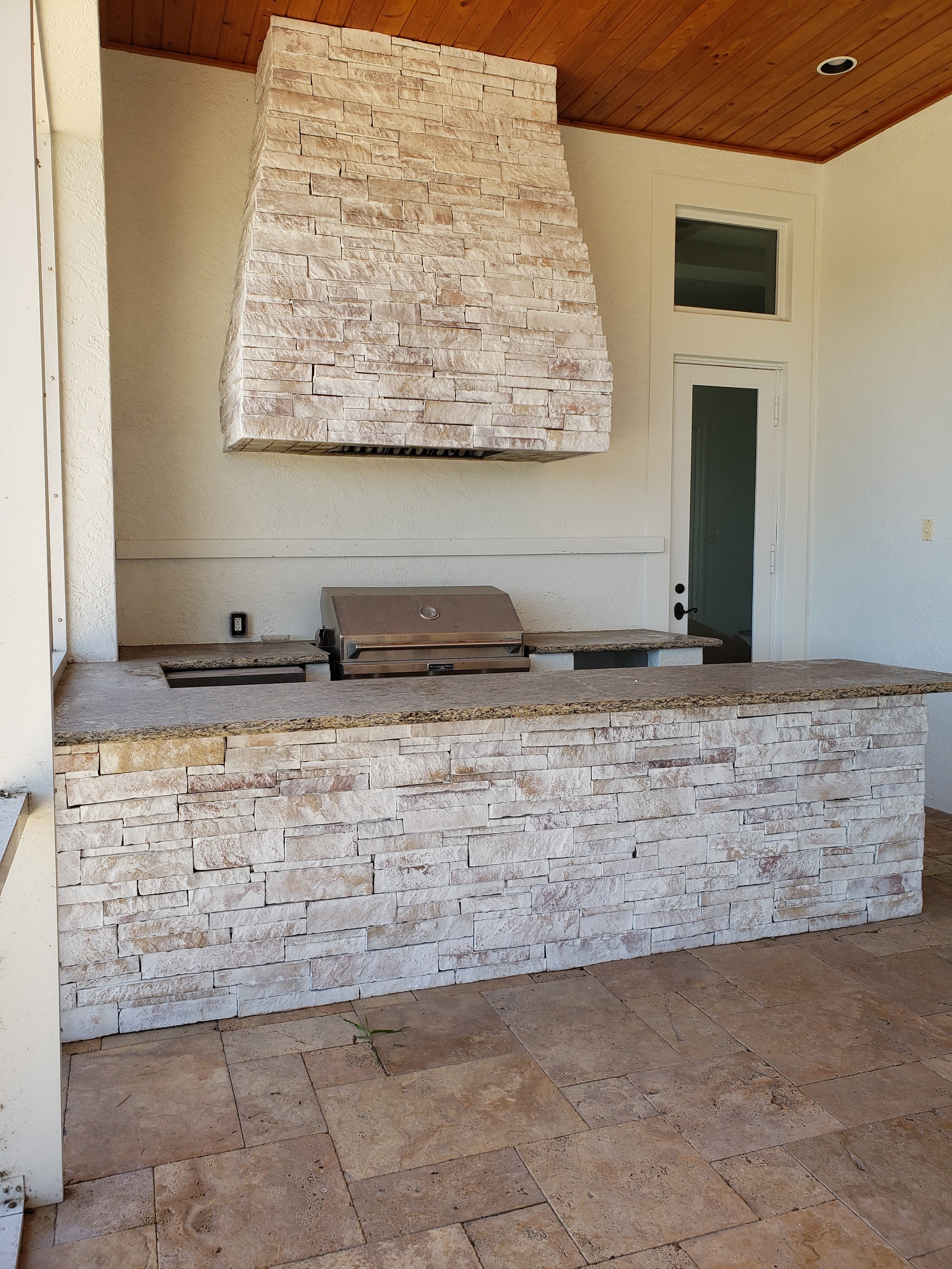 same lime wash completed