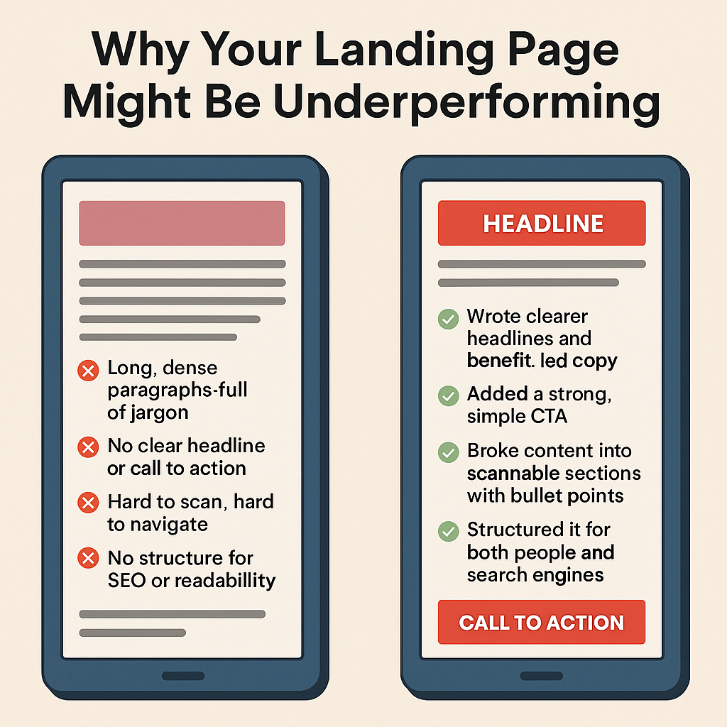 Why Your Landing Page Might Be Underperforming