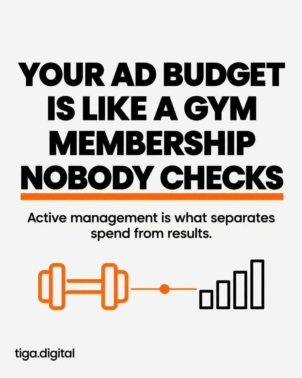 Your ad budget works exactly like a gym membership nobody uses. Paying for it isn't the same as getting results from it. 💳

A gym membership delivers nothing without consistent effort. Your PPC campaigns behave exactly the same way.

Most businesses