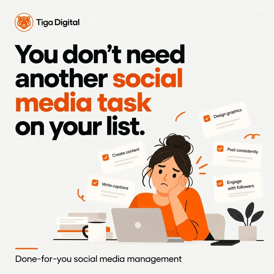 You don&rsquo;t need another social media task on your list.

If posting consistently keeps slipping down the priority list, that&rsquo;s exactly what our done-for-you social media management service is designed to fix.

We turn the knowledge, servic