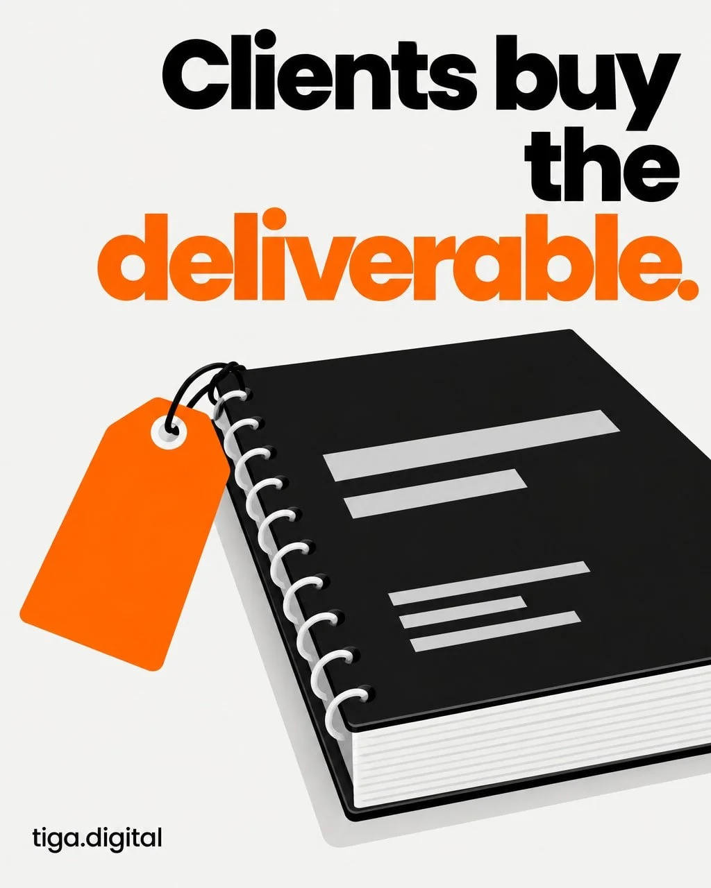 Most consultants and service businesses build their offer around what clients ask for. The report. The strategy. The course.

It sounds sensible, and for a reason.

The deliverable is what clients name when they get in touch. It is also the easiest t