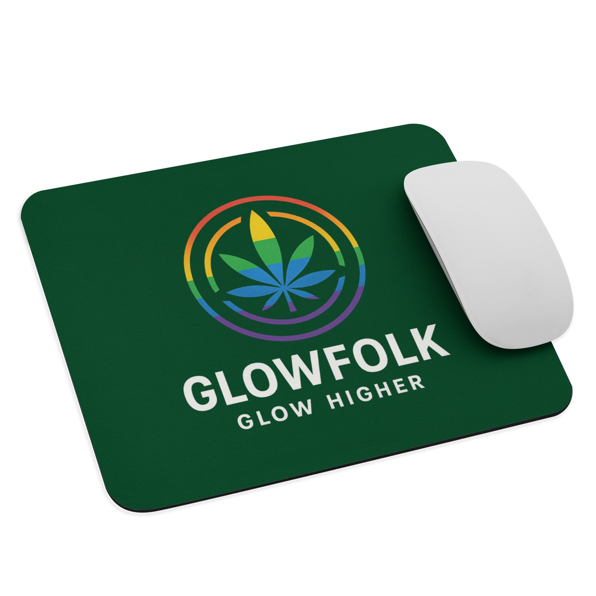 Glow Higher Mouse Pad (Green)